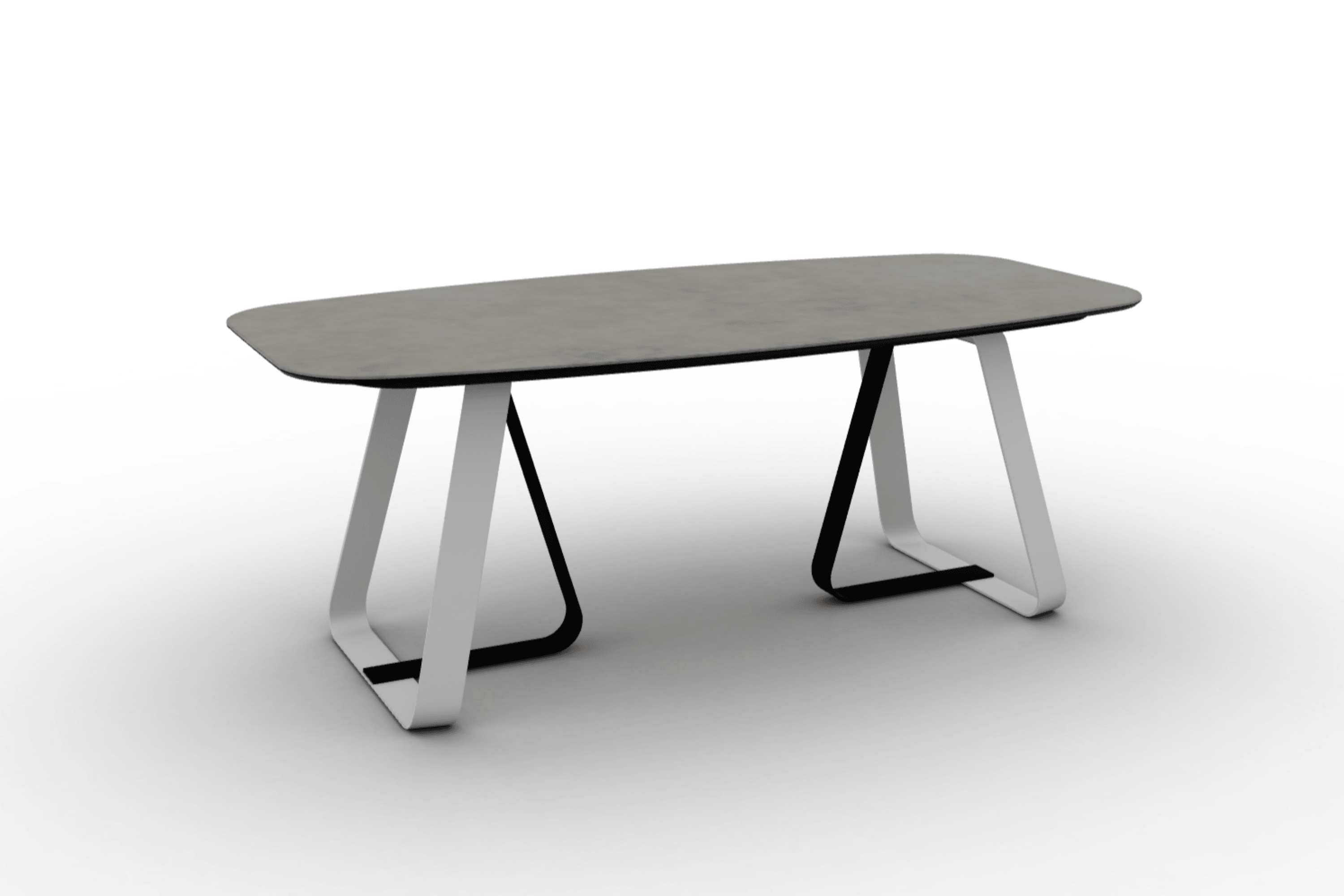 Stół jadalniany SUNSHINE jasnoszara ceramika Calligaris Eye on Design