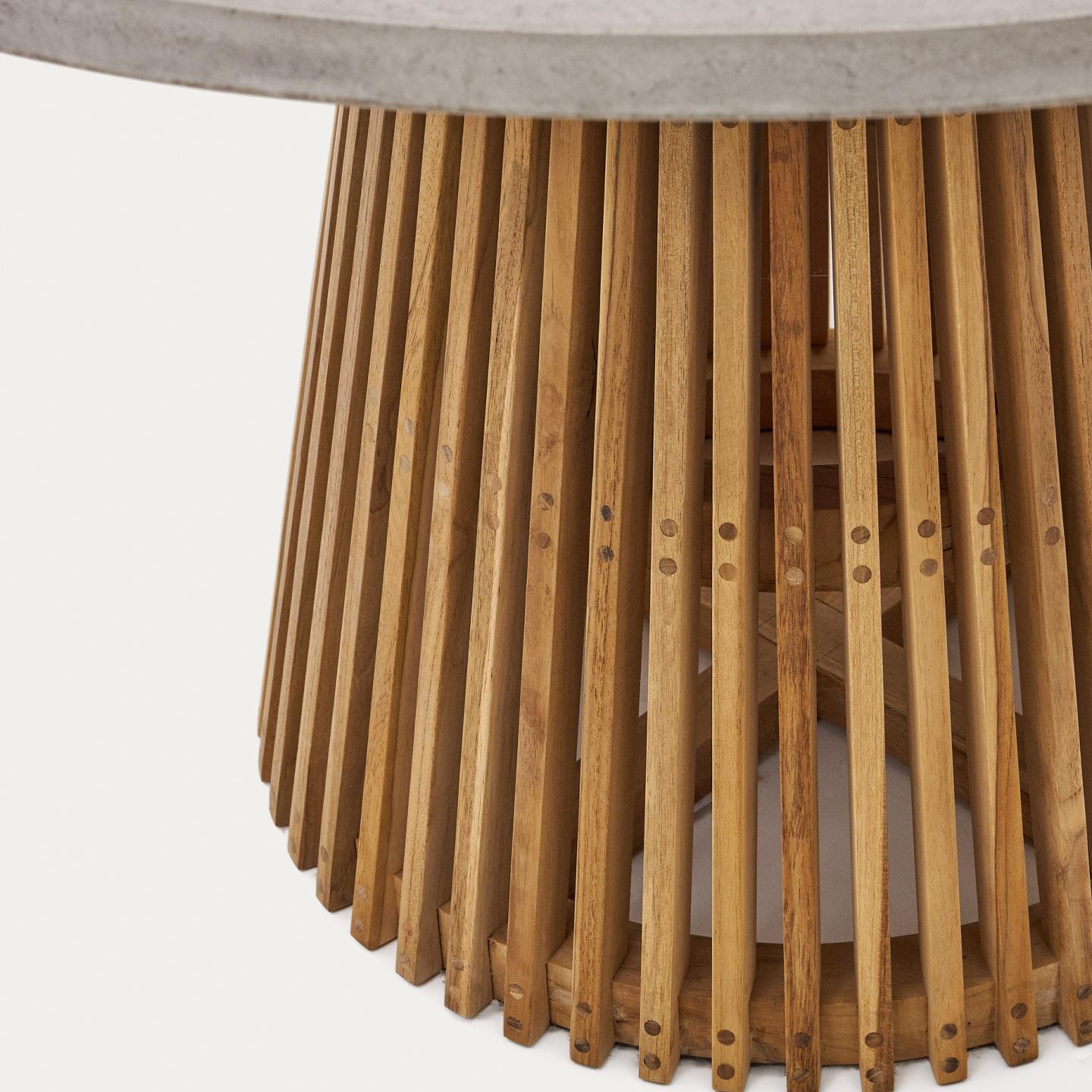 Stół ogrodowy ALCAUFAR szary cement La Forma Eye on Design