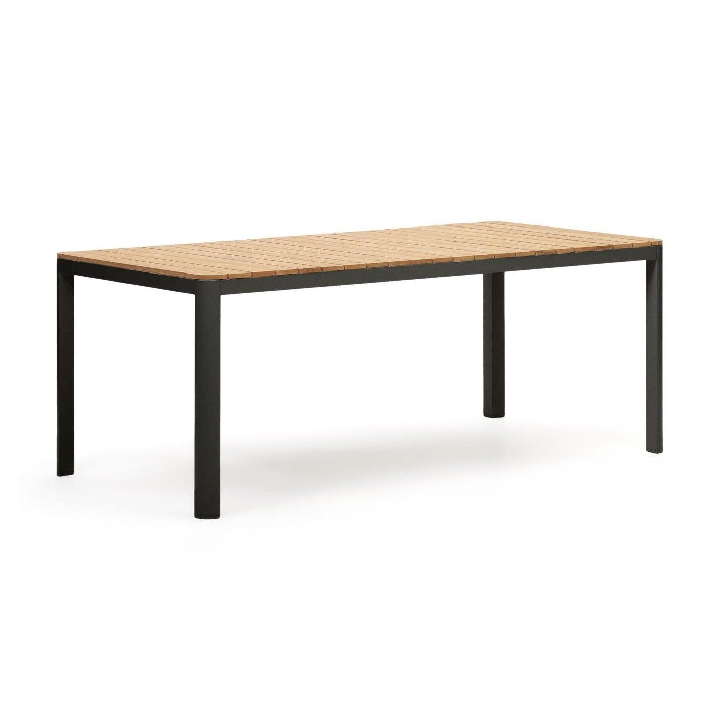Stół ogrodowy BONA czarny La Forma 100x200 cm Eye on Design
