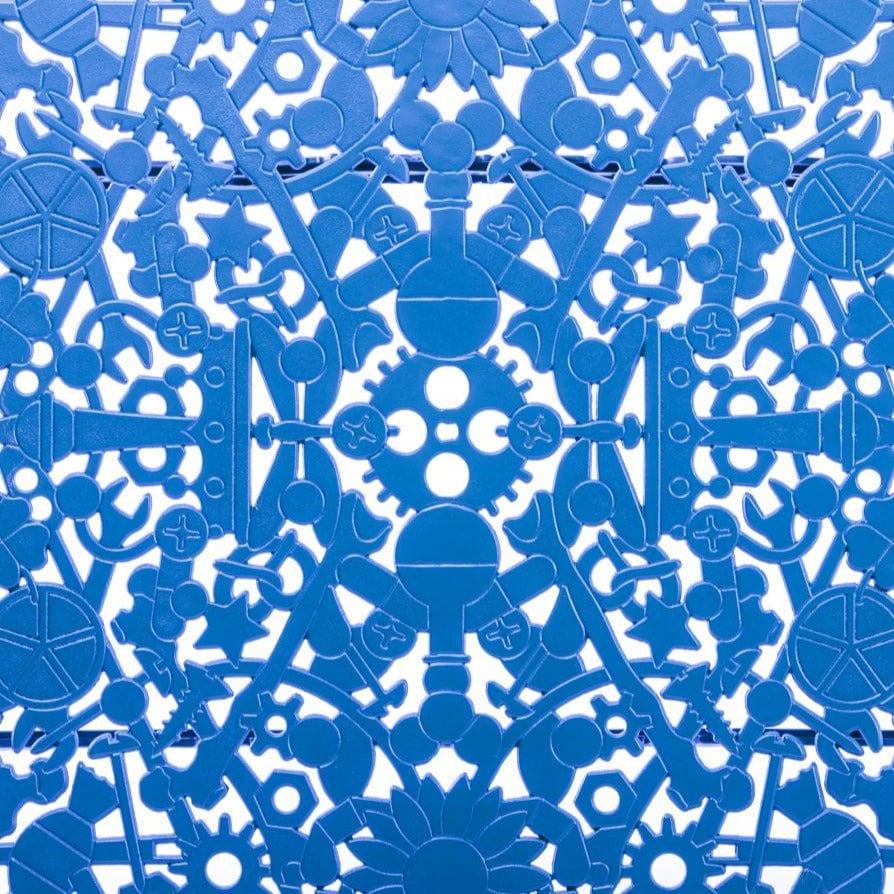 Stół ogrodowy owalny INDUSTRY niebieski Seletti Eye on Design