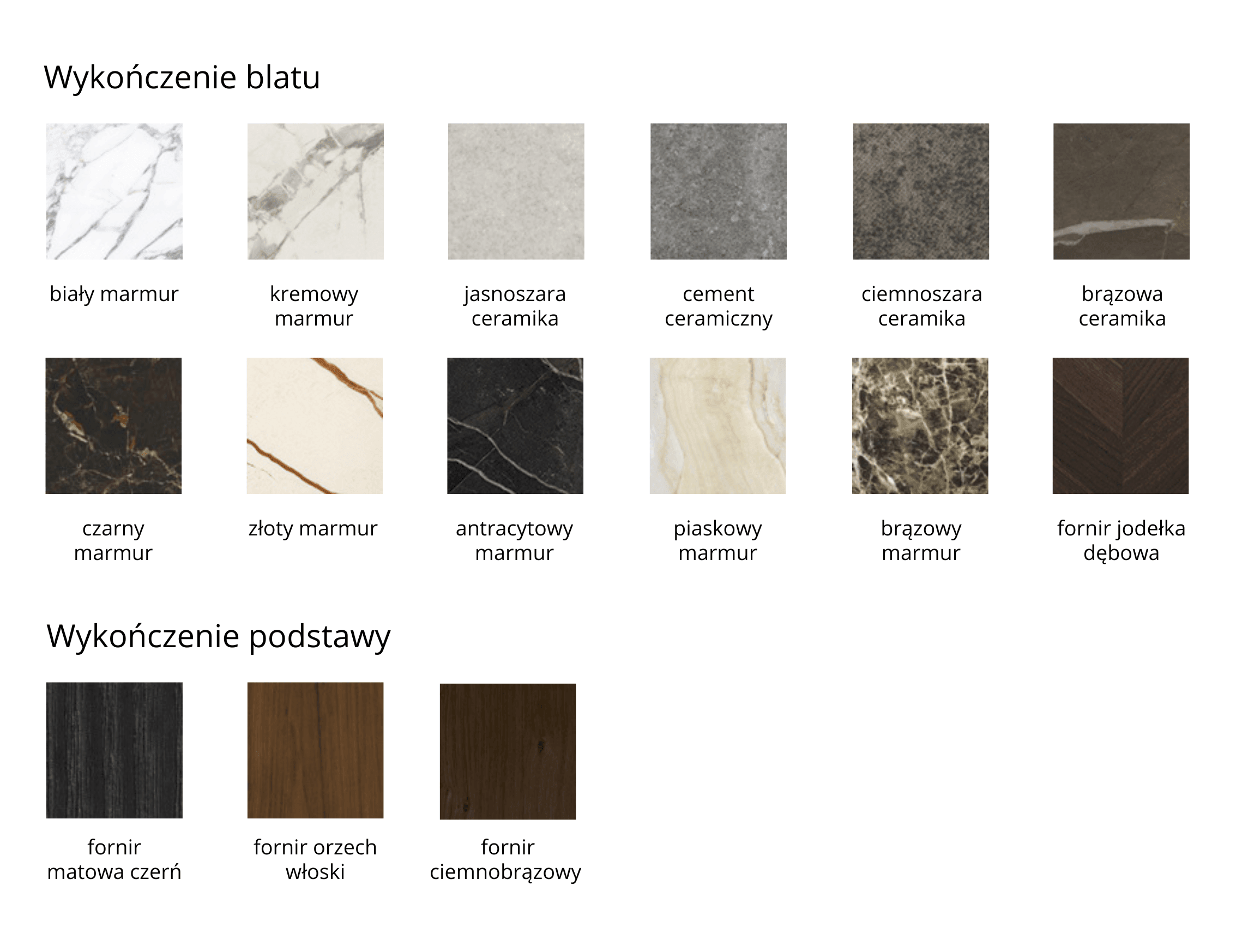 Stół okrągły ABREY antracytowy marmur Calligaris Eye on Design