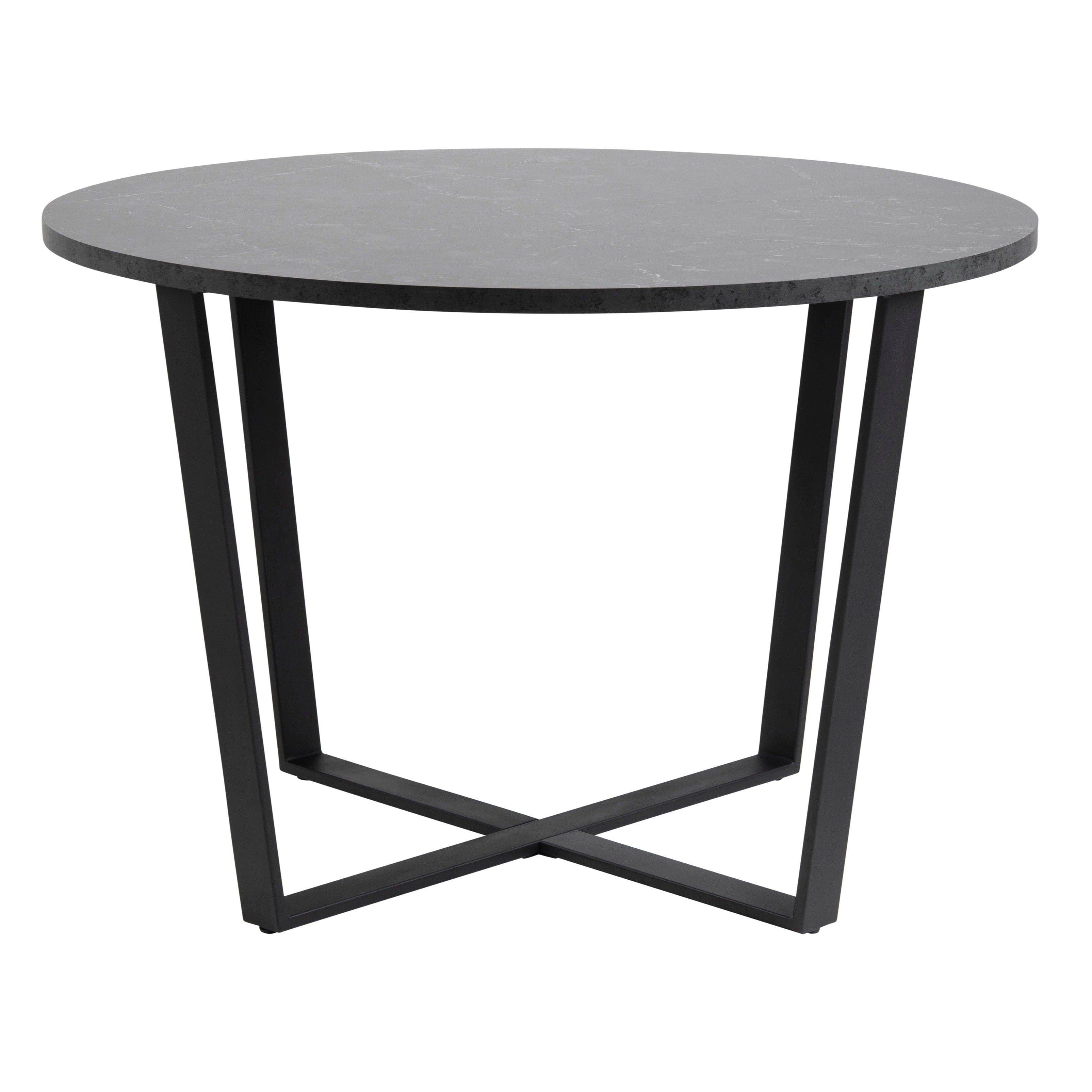 Stół okrągły AMBLE czarny marmur Home Essentials Eye on Design