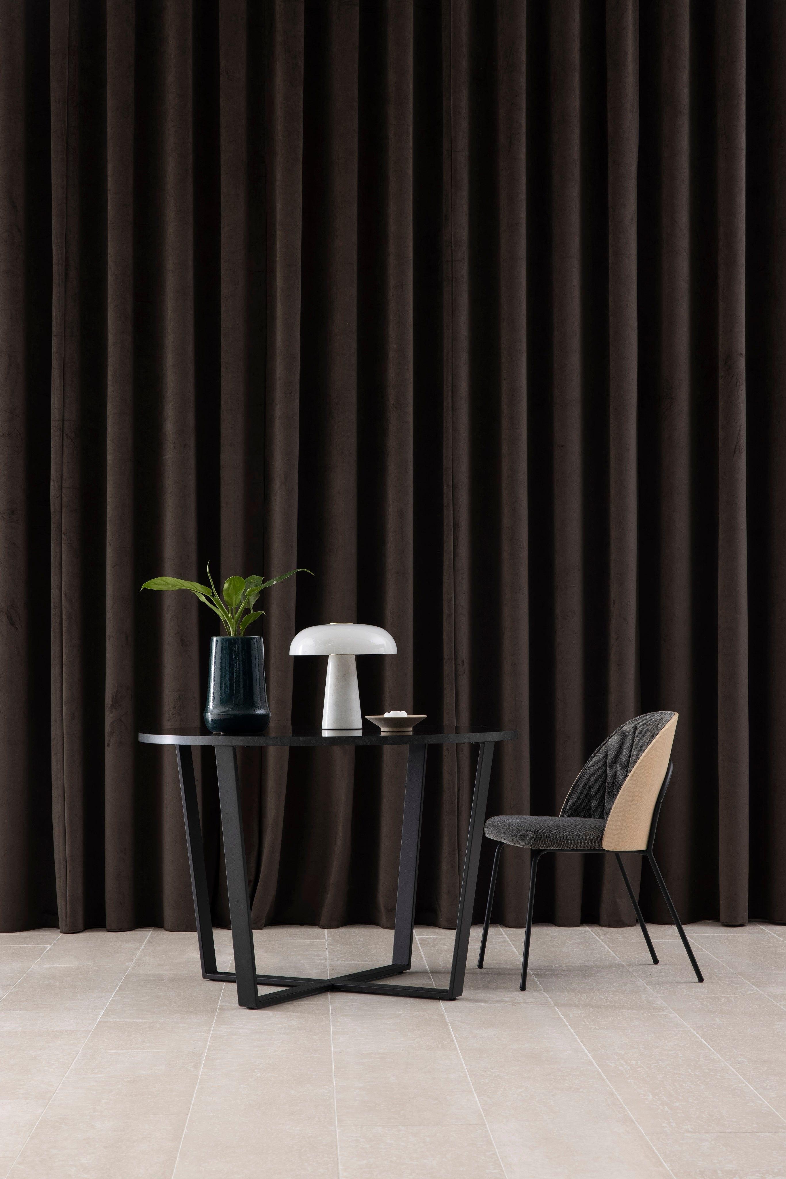 Stół okrągły AMBLE czarny marmur Home Essentials Eye on Design