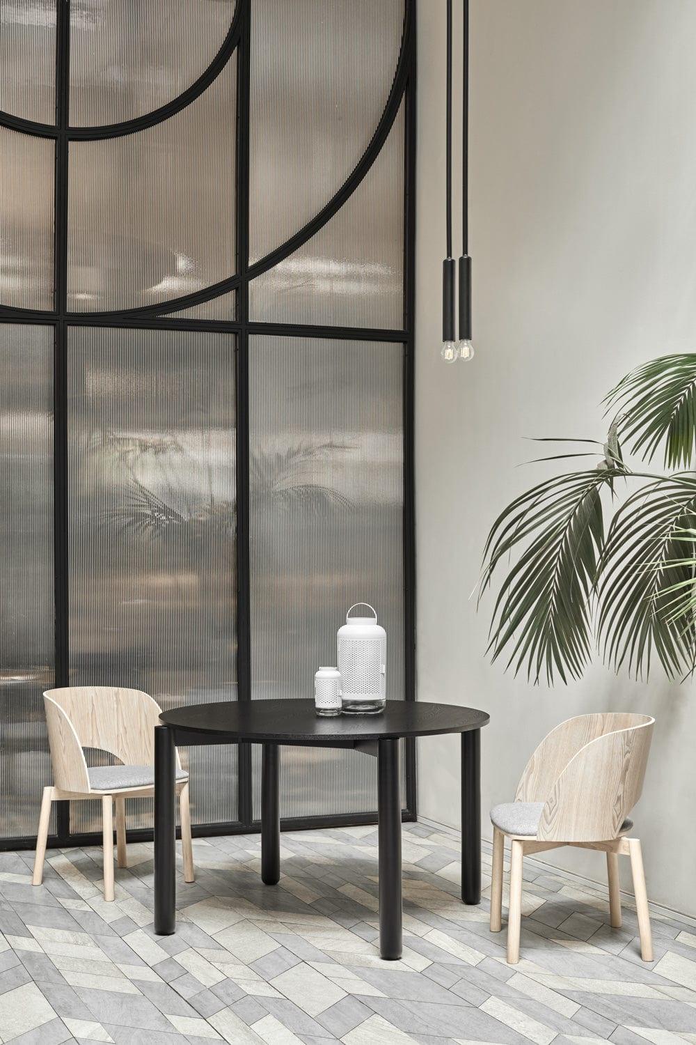 Stół okrągły ATLAS czarny Teulat Eye on Design