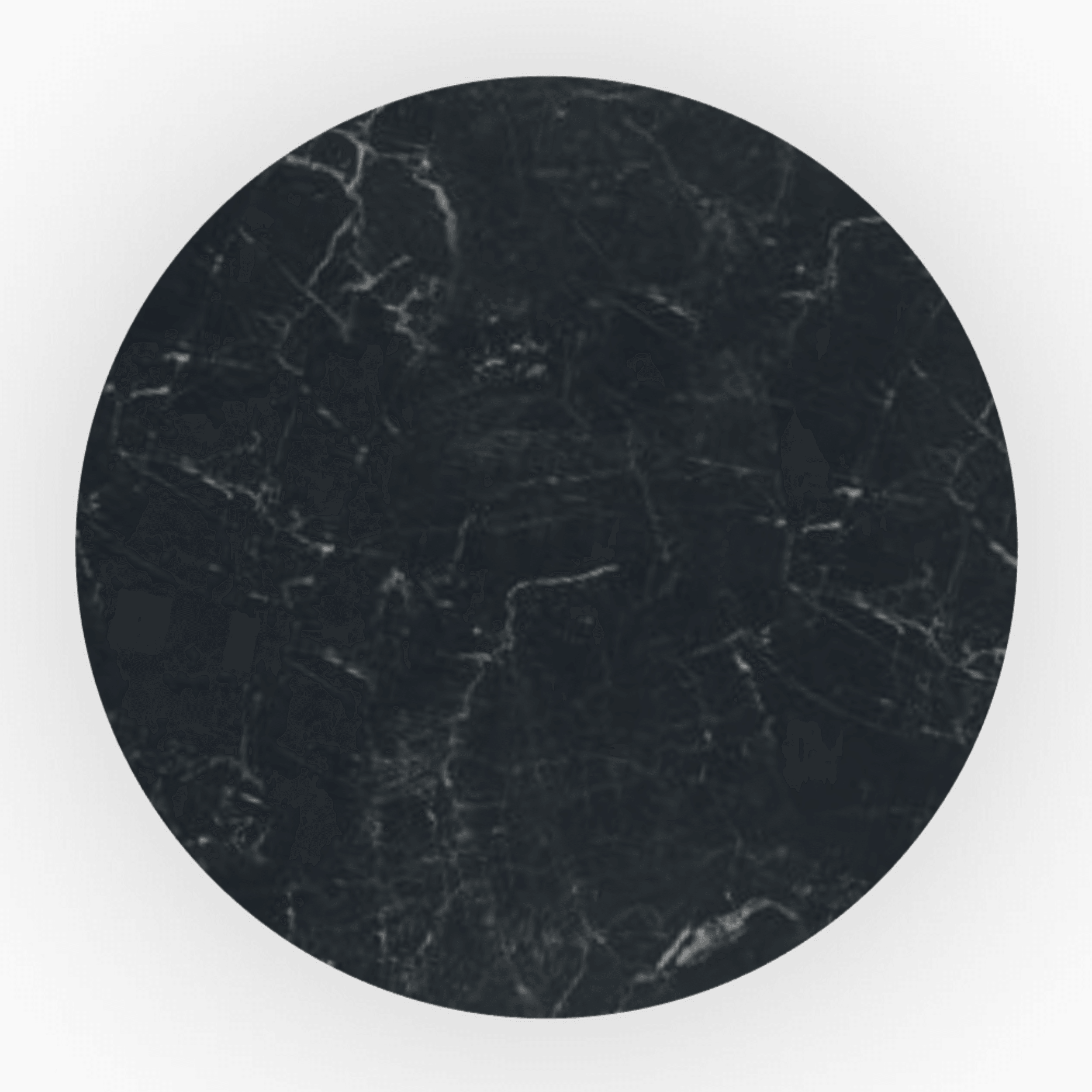 Stół okrągły CARTESIO czarny marmur Calligaris Eye on Design