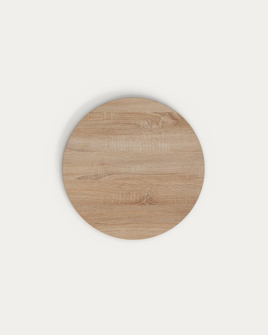 Stół okrągły DINA dębowe wykończenie La Forma Eye on Design