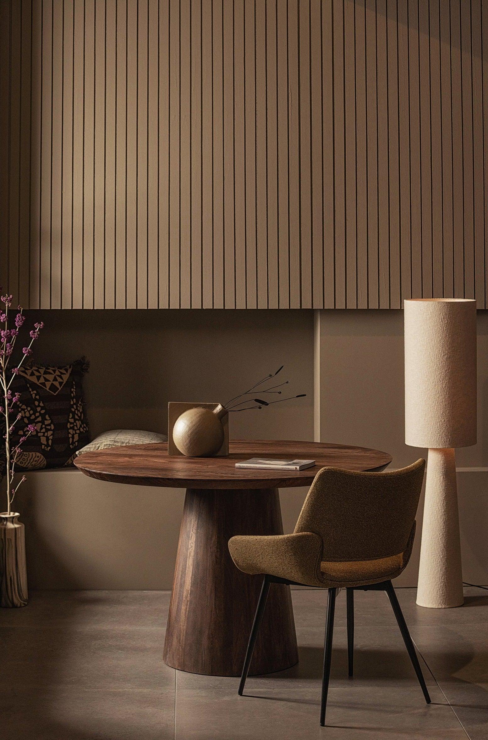 Stół okrągły LIMIT drewno mango Be Pure Eye on Design