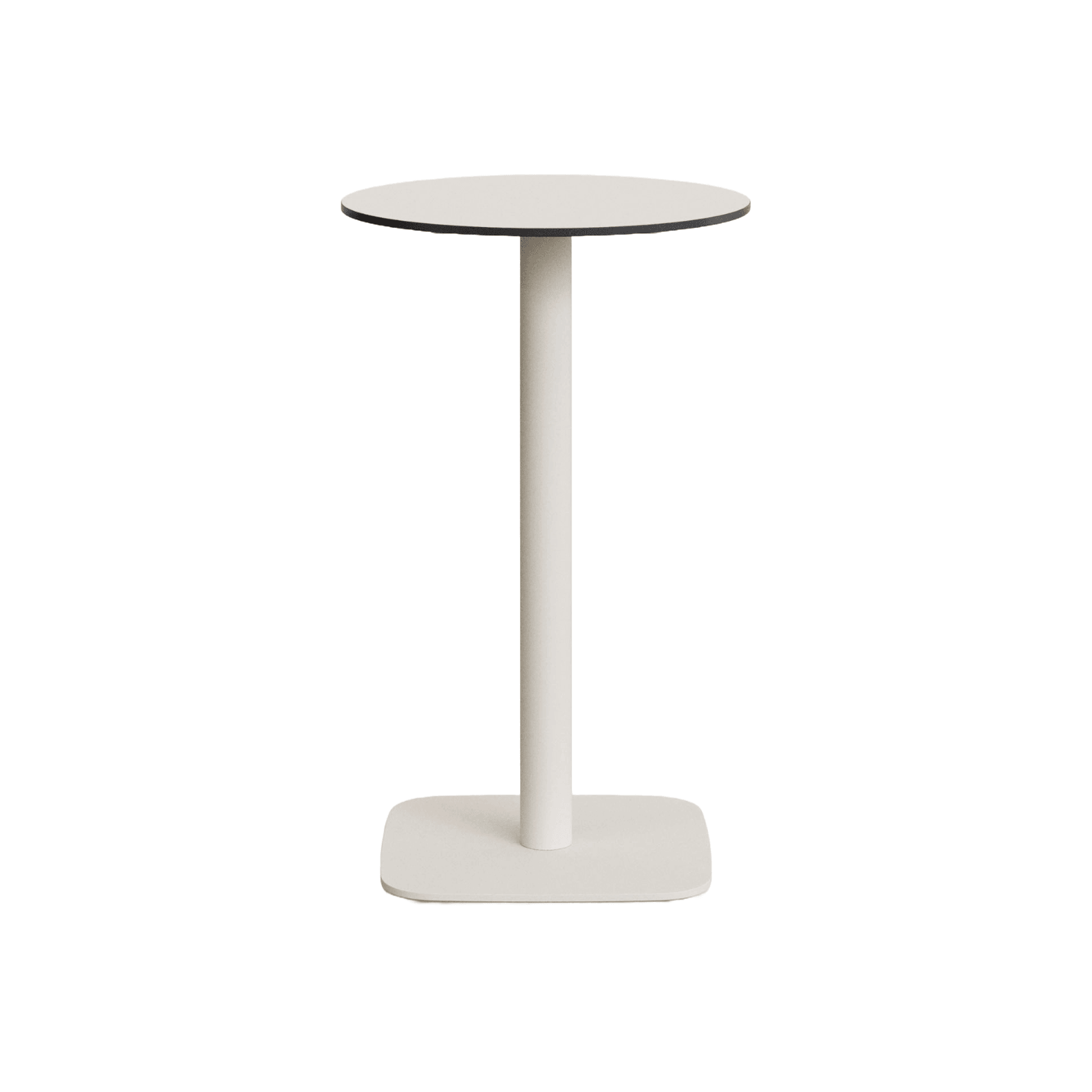 Stół okrągły ogrodowy DINA biały La Forma 97 cm Eye on Design