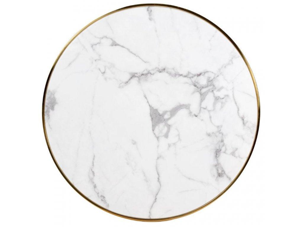 Stół okrągły OSTERIA biały Richmond Interiors Eye on Design
