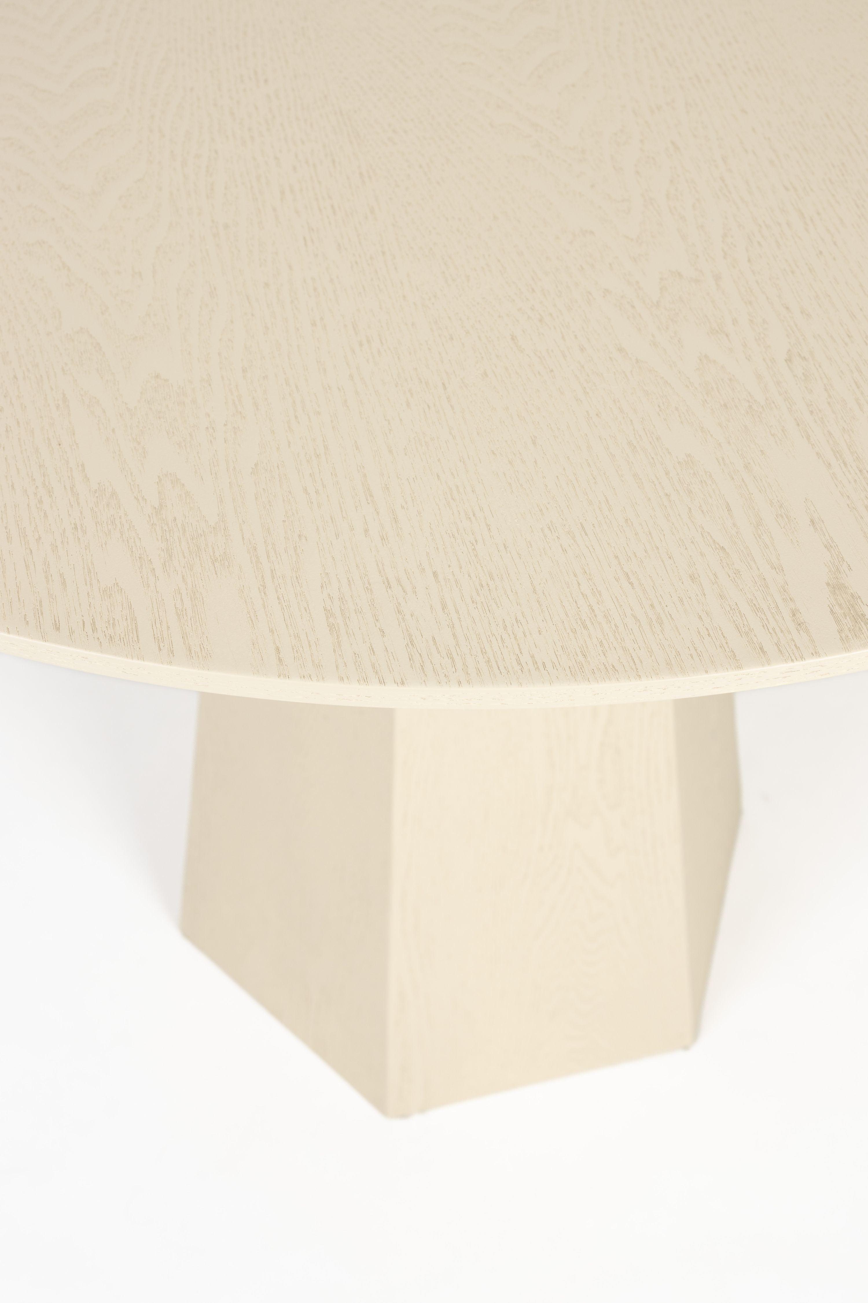 Stół okrągły PILAR fornir jesionowy Zuiver Eye on Design