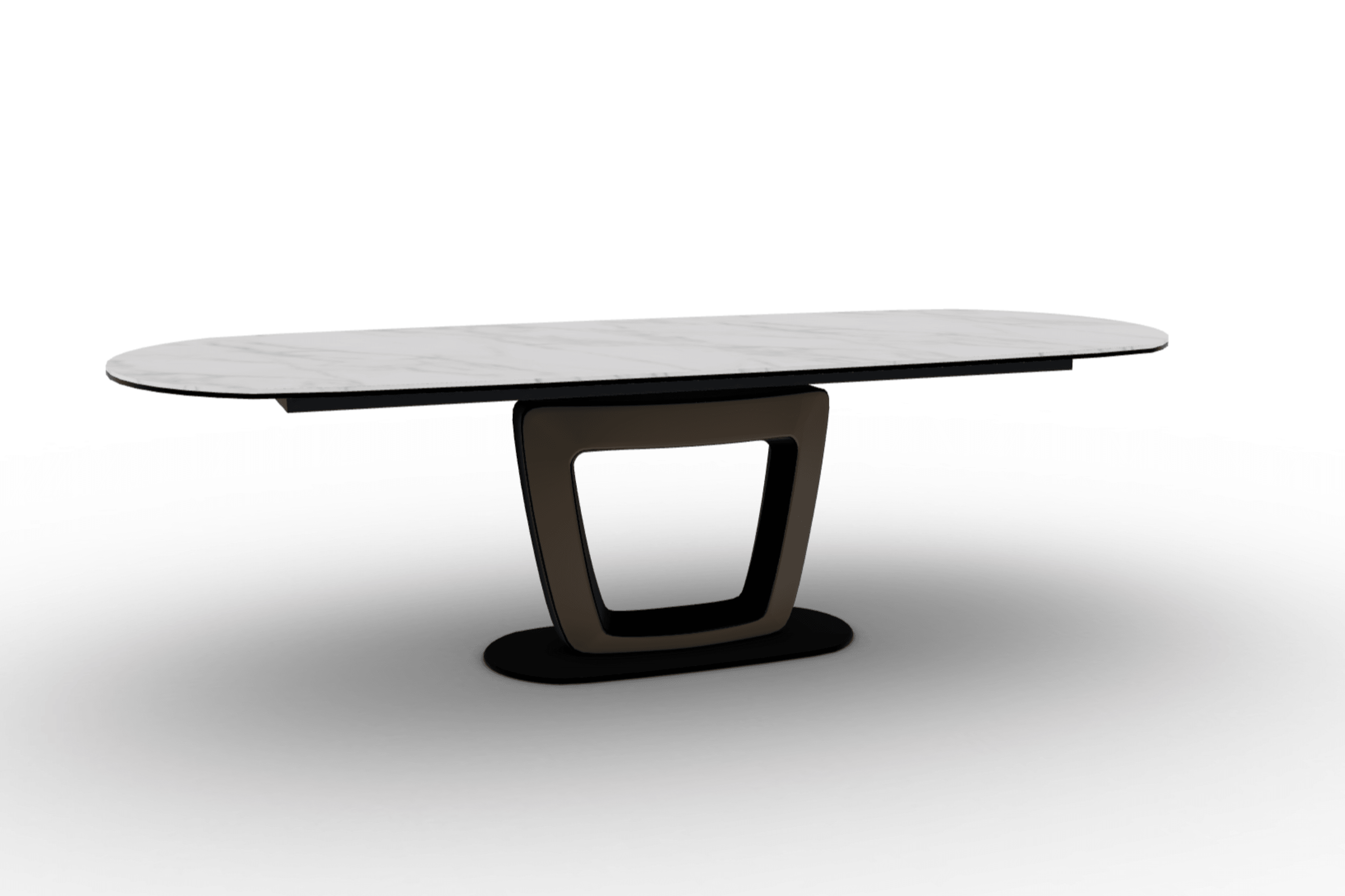 Stół ORBITAL kremowy marmur Calligaris Eye on Design