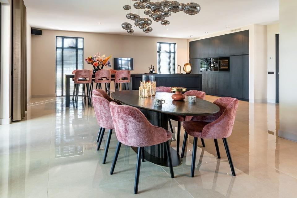 Stół owalny LUXOR brązowy Richmond Interiors Eye on Design