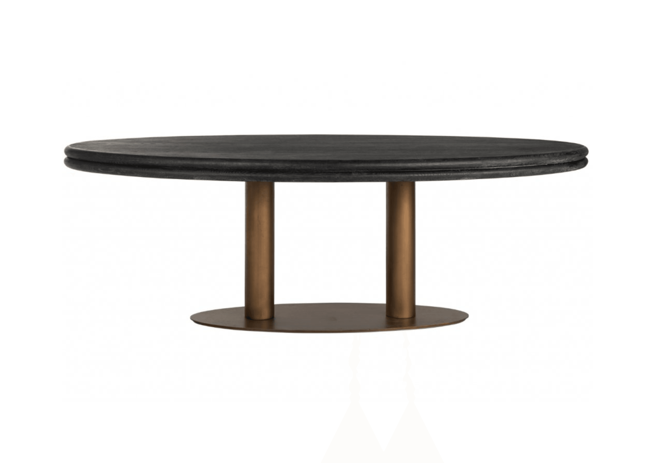 Stół owalny MACARON mosiądz Richmond Interiors Eye on Design