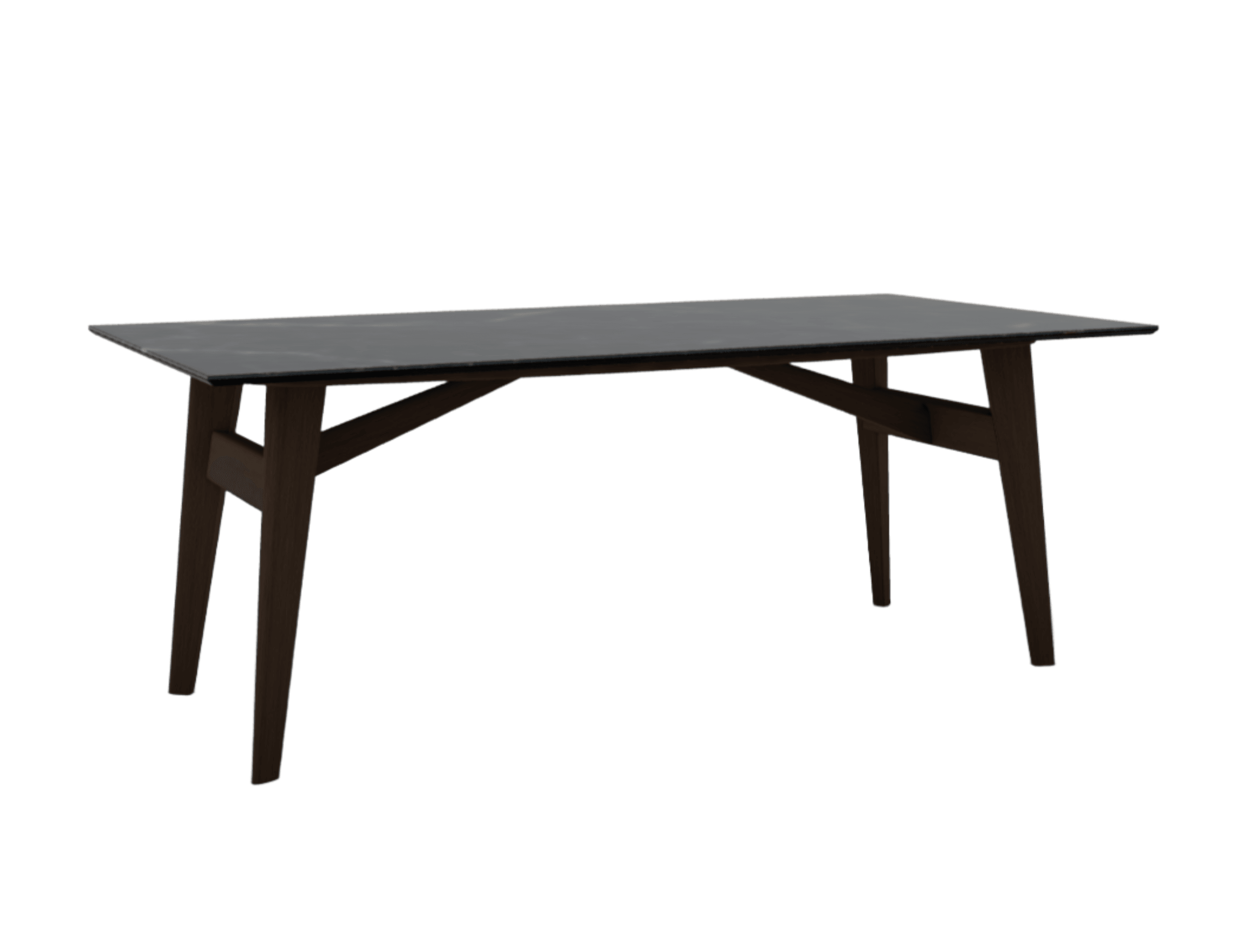 Stół prostokątny ABREY czarny marmur Calligaris Eye on Design