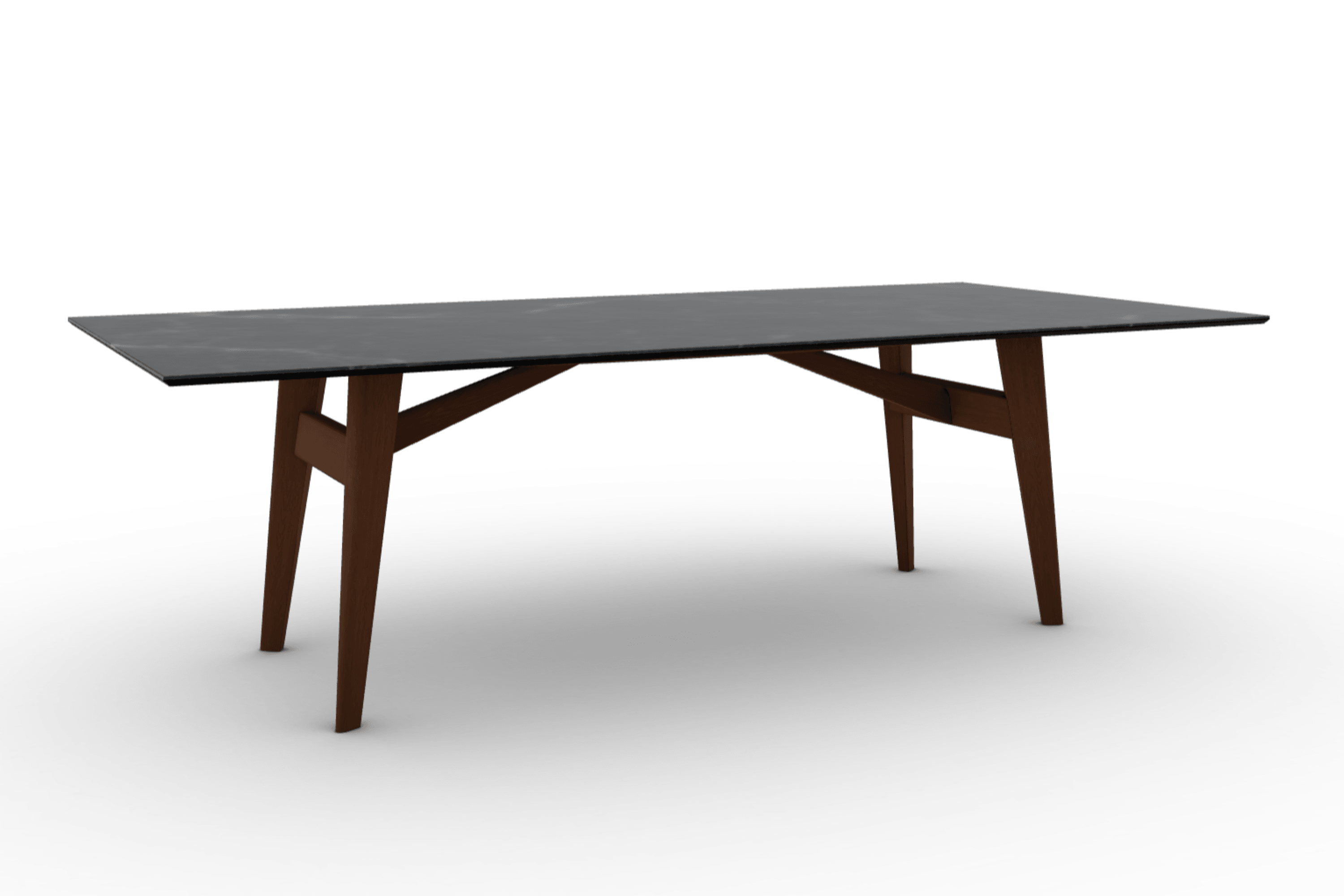 Stół prostokątny ABREY czarny marmur Calligaris Eye on Design