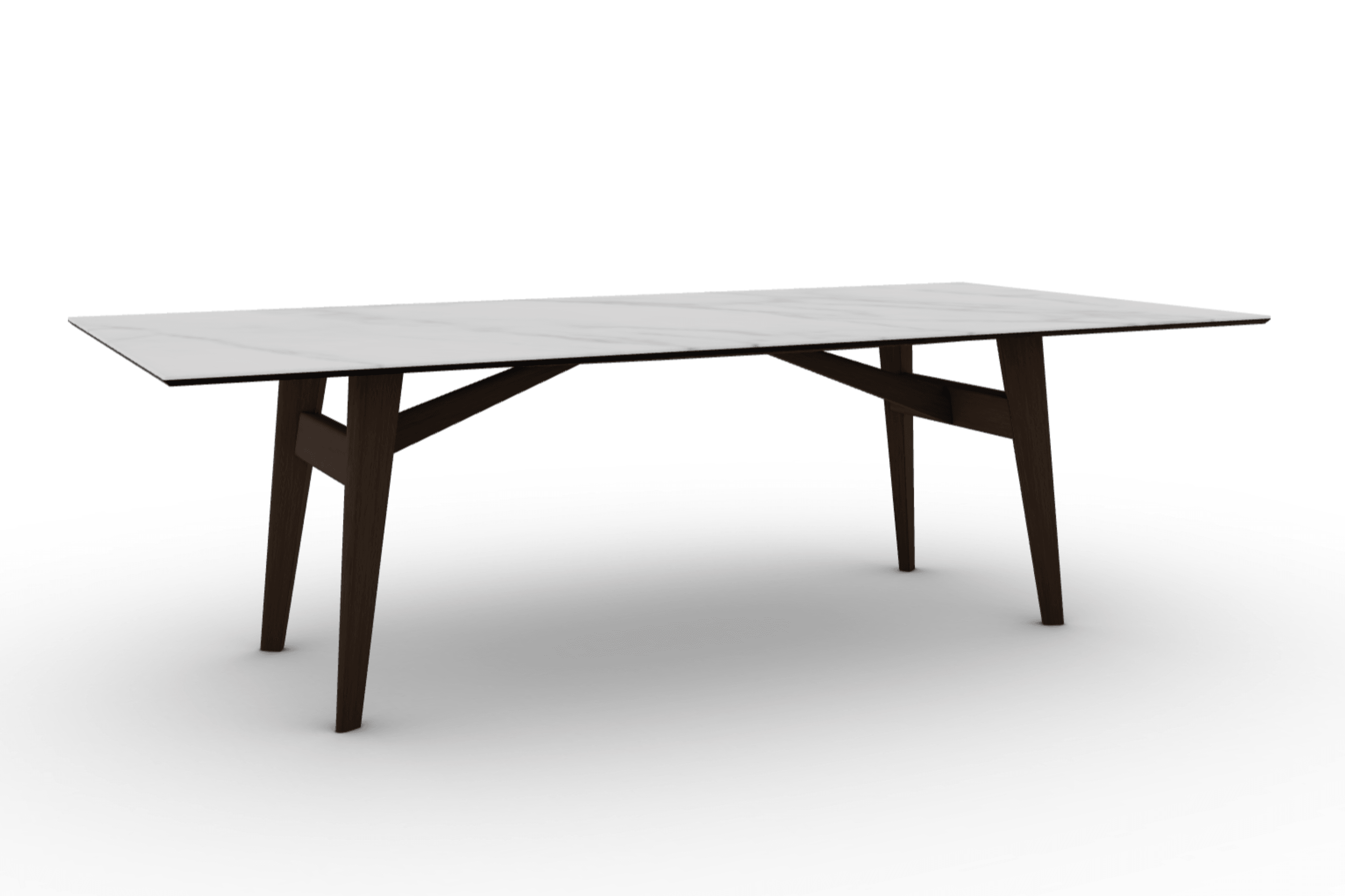 Stół prostokątny ABREY kremowy marmur Calligaris Eye on Design