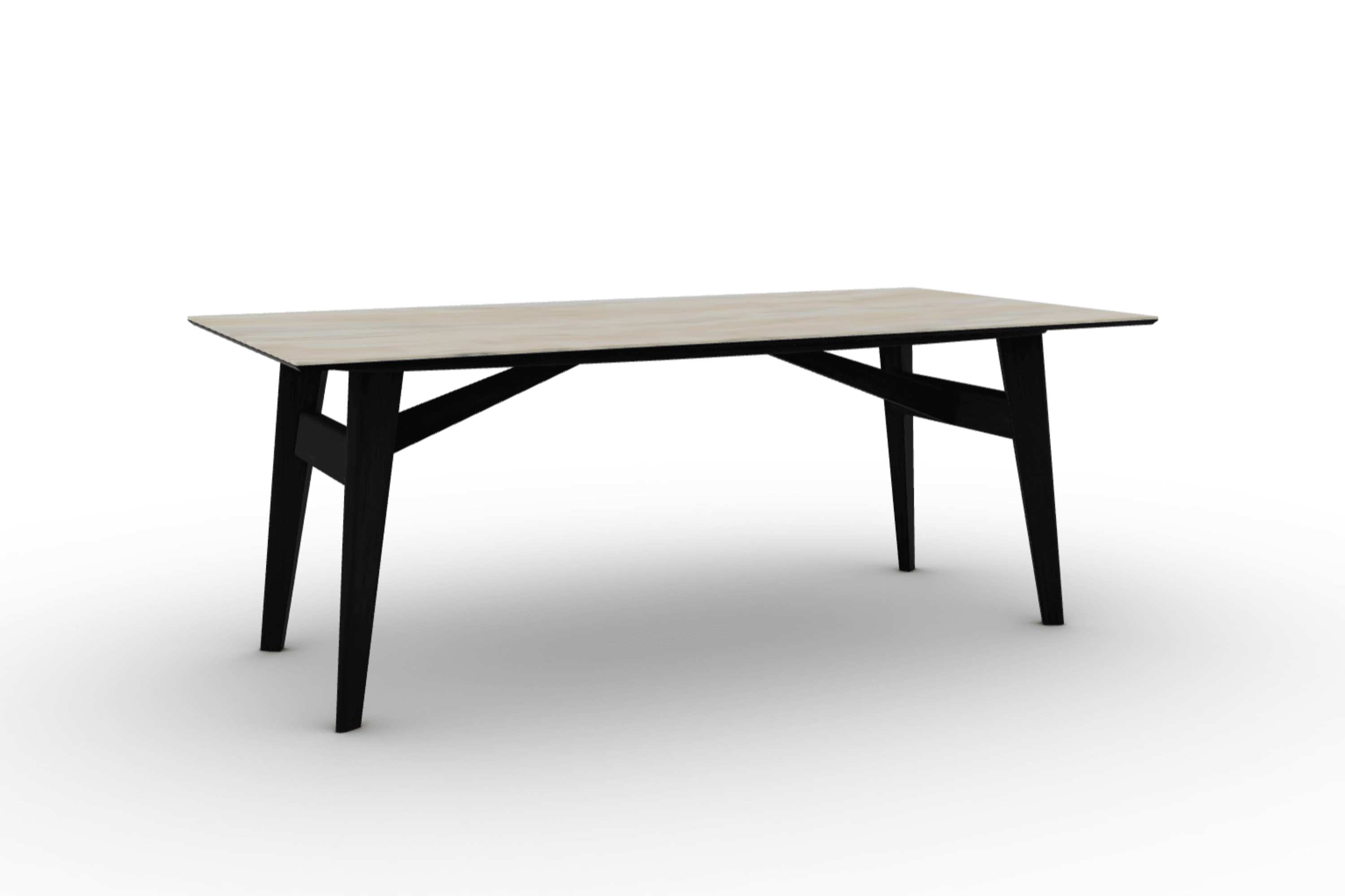 Stół prostokątny ABREY piaskowy marmur Calligaris Eye on Design