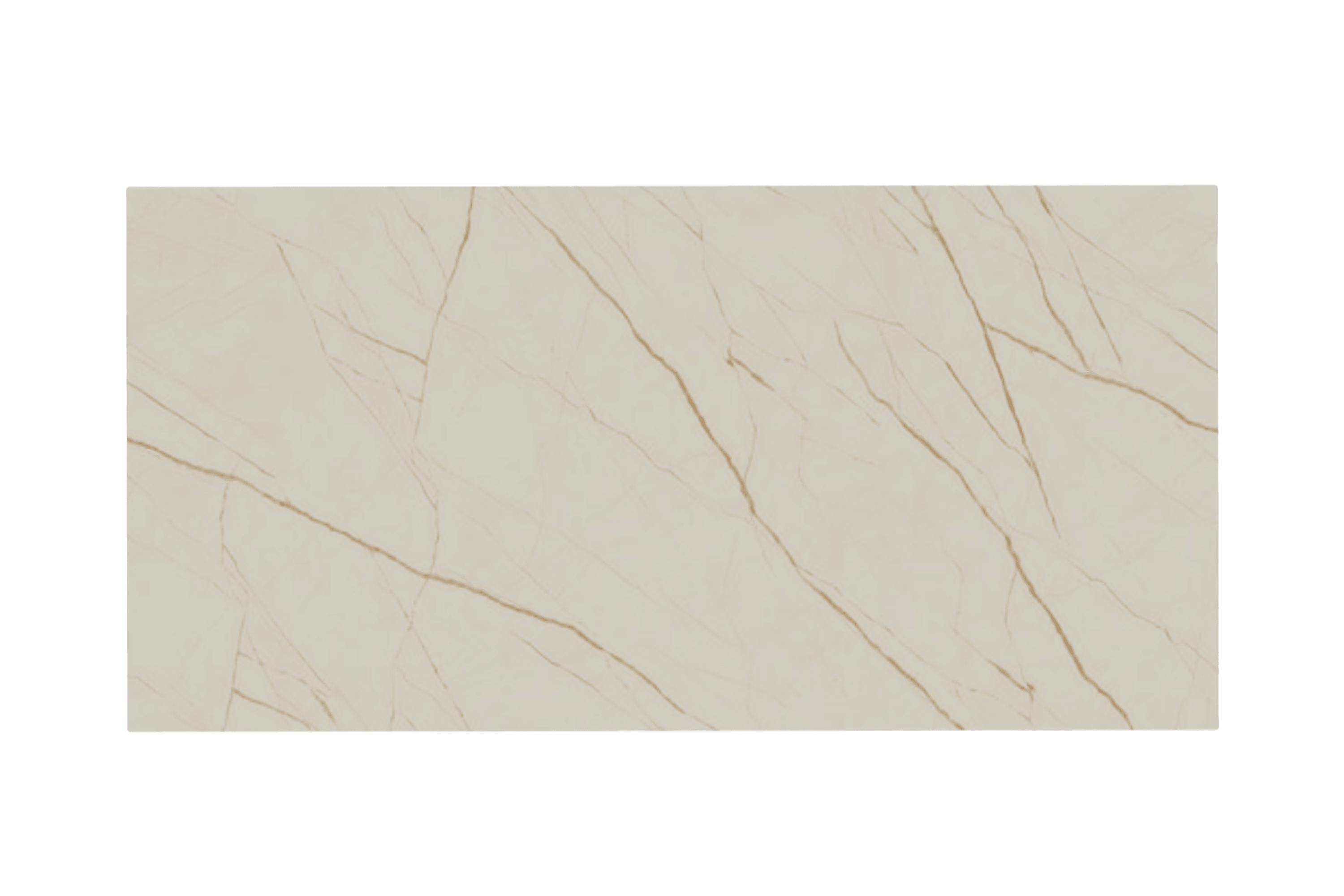 Stół prostokątny CARTESIO złoty marmur z metalową podstawą Calligaris Eye on Design