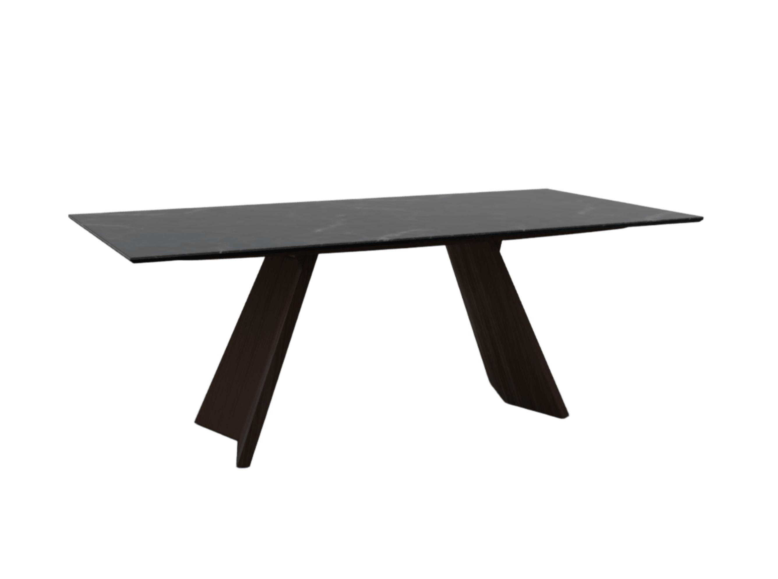 Stół prostokątny ICARO czarny marmur Calligaris Eye on Design