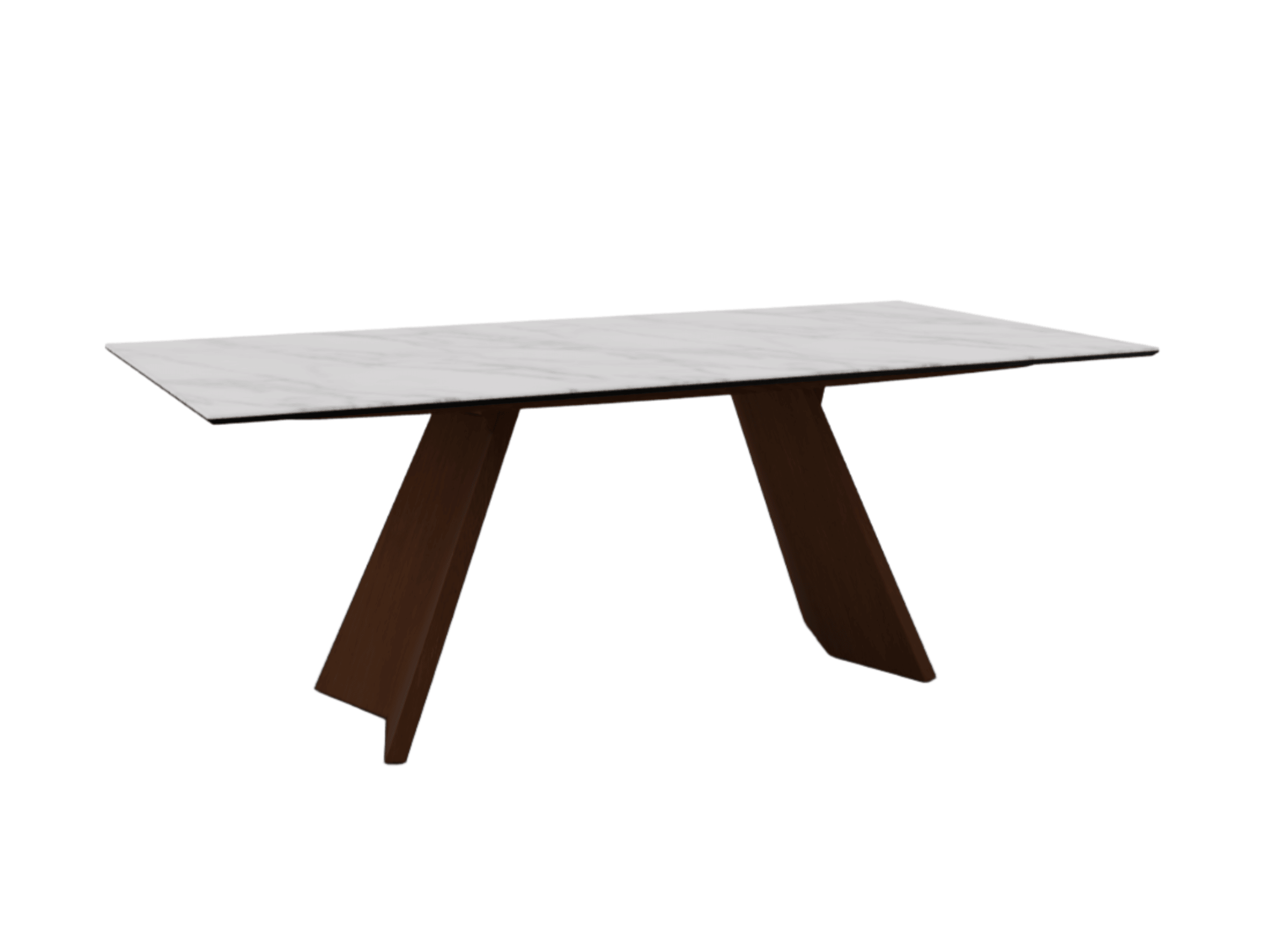 Stół prostokątny ICARO kremowy marmur Calligaris Eye on Design