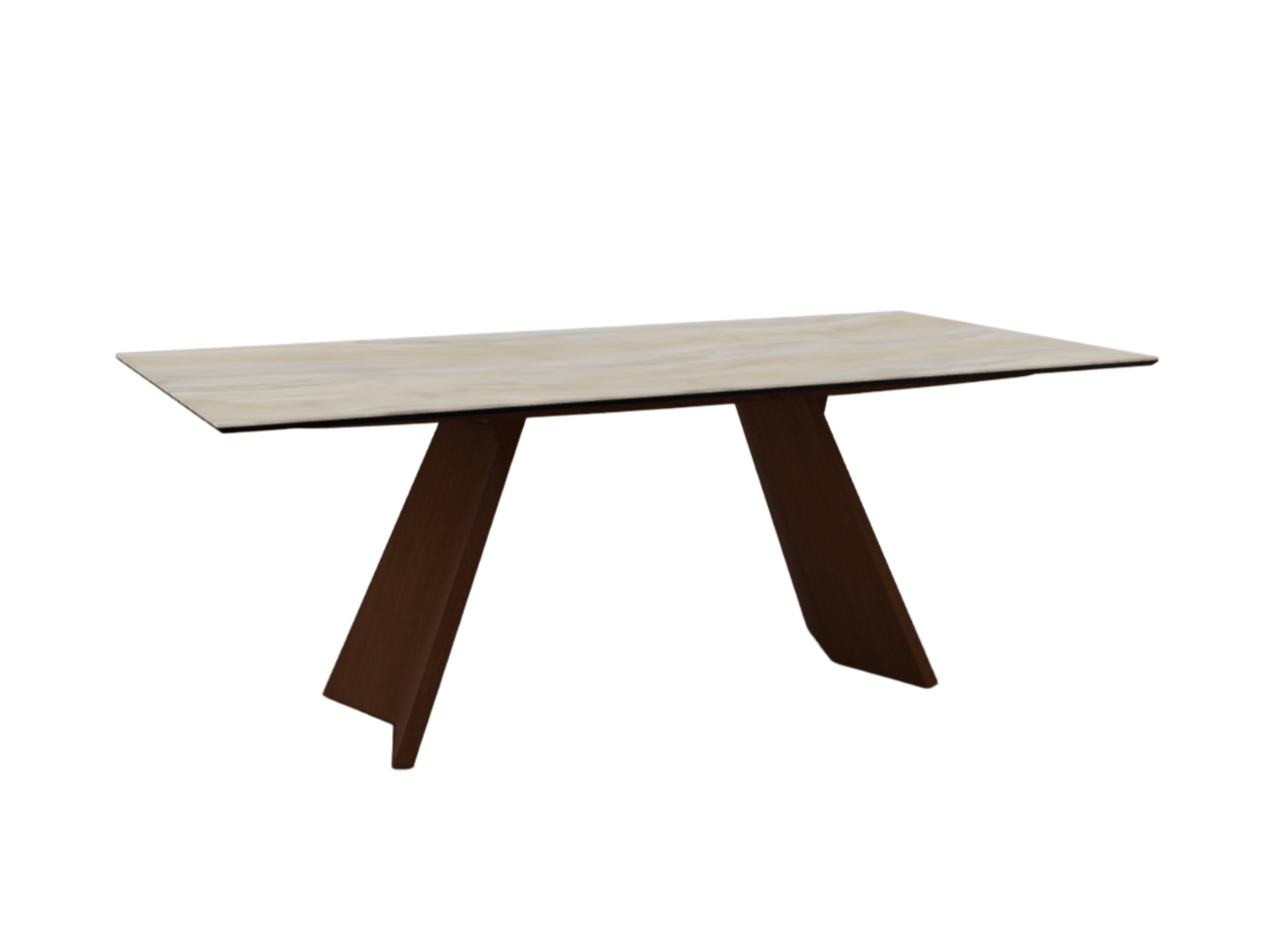 Stół prostokątny ICARO piaskowy marmur Calligaris Eye on Design