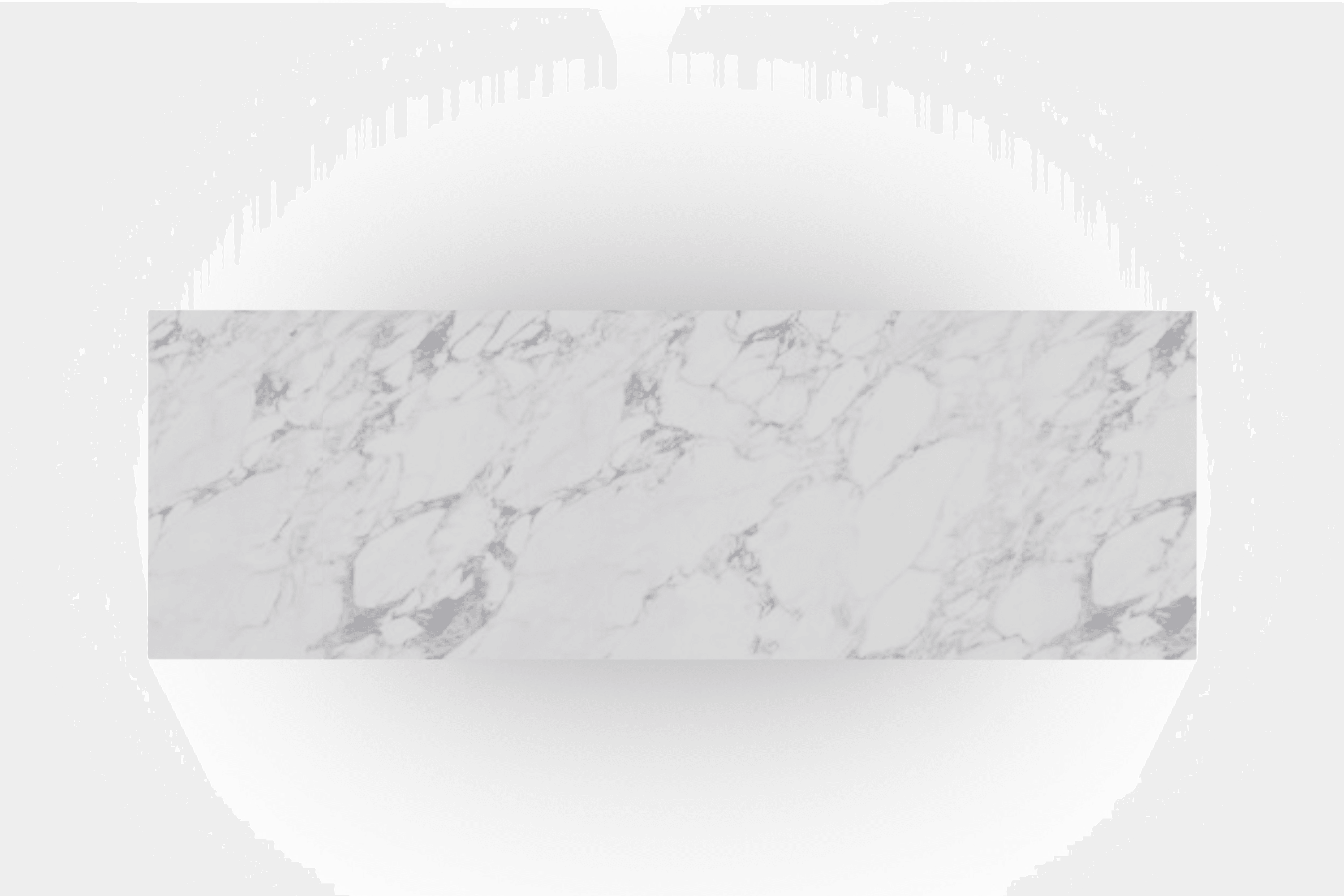 Stół prostokątny rozkładany ABREY biały marmur Calligaris Eye on Design