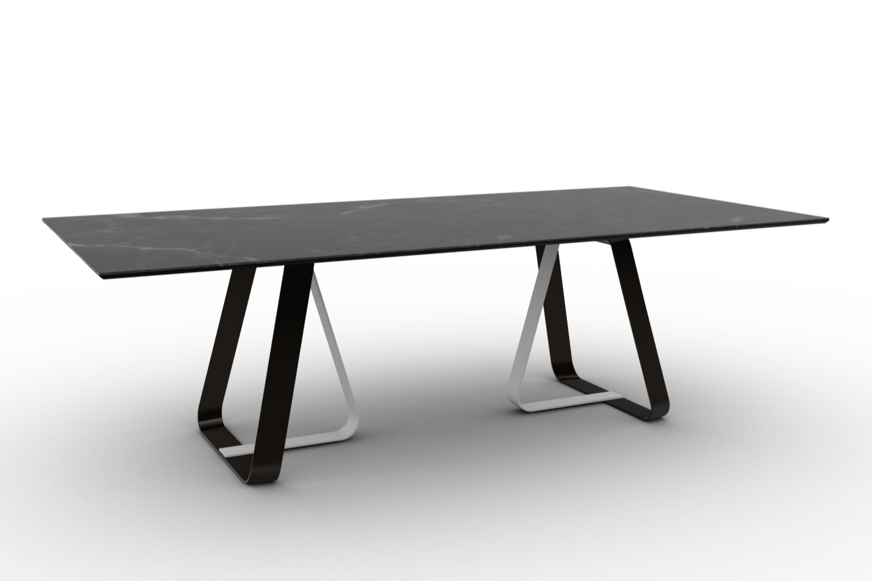 Stół prostokątny SUNSHINE czarny marmur Calligaris Eye on Design