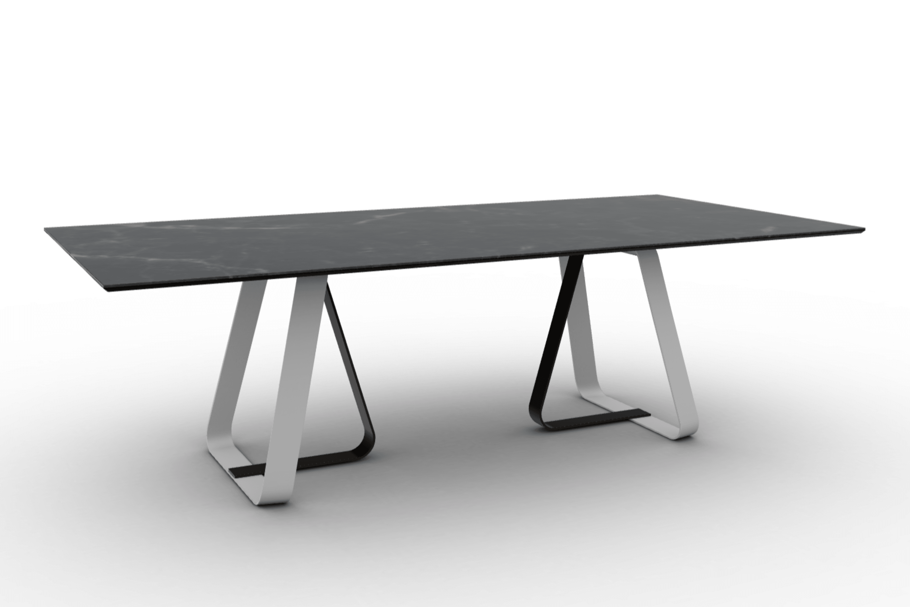 Stół prostokątny SUNSHINE czarny marmur Calligaris Eye on Design