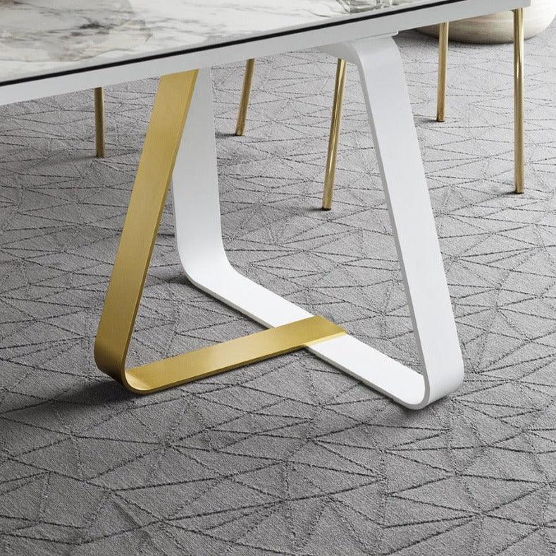 Stół prostokątny SUNSHINE czarny marmur Calligaris Eye on Design