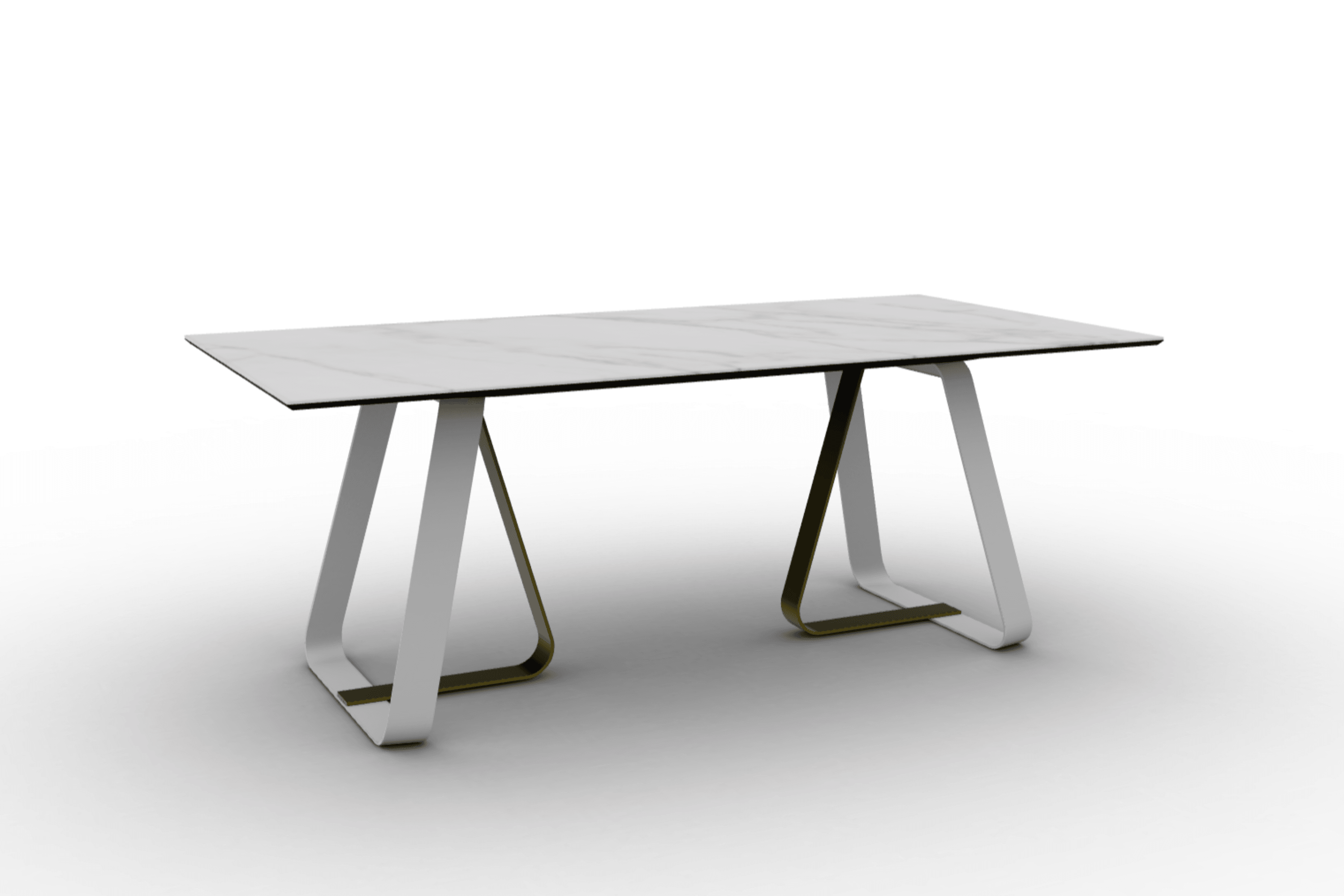 Stół prostokątny SUNSHINE kremowy marmur Calligaris Eye on Design