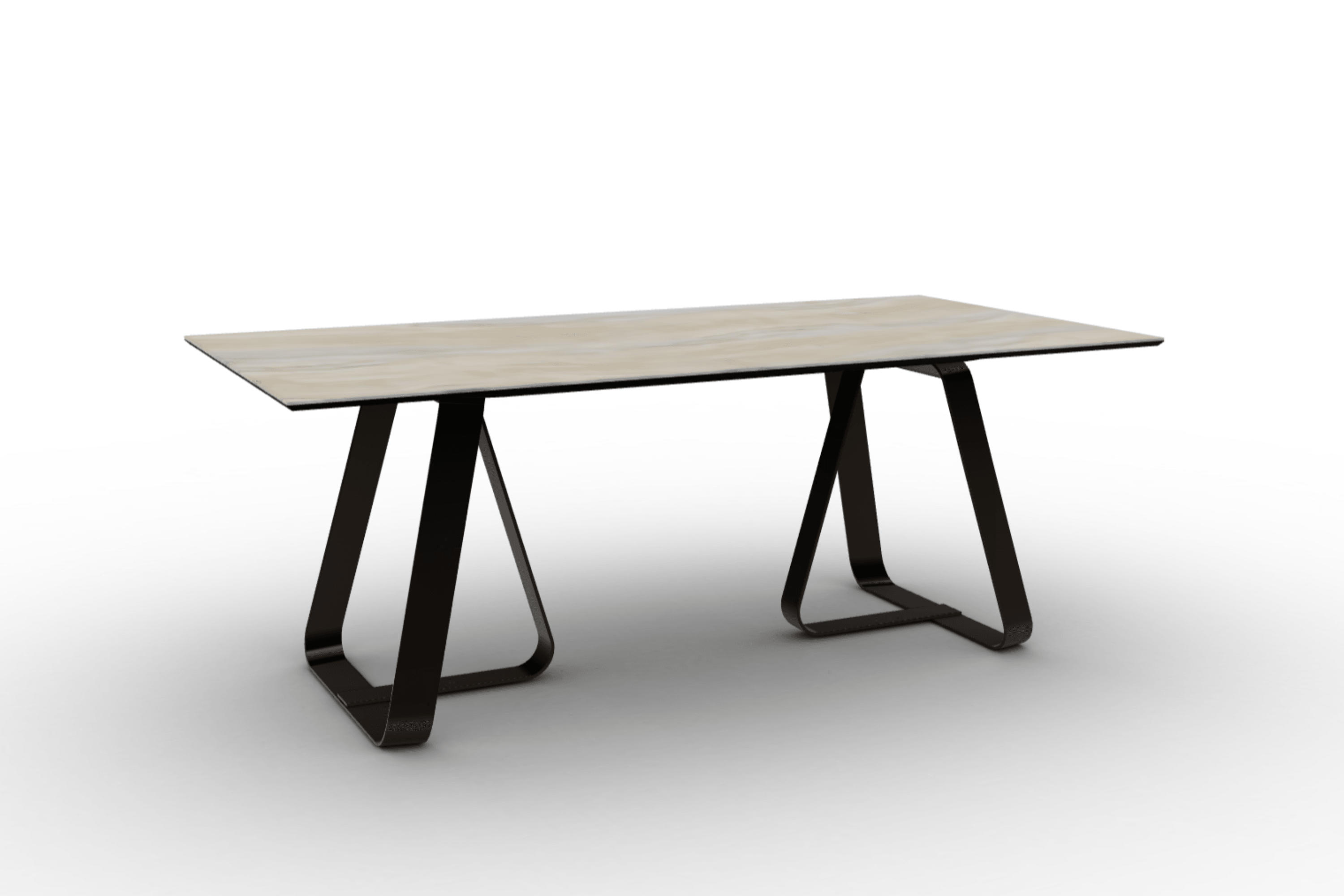 Stół prostokątny SUNSHINE piaskowy marmur Calligaris Eye on Design