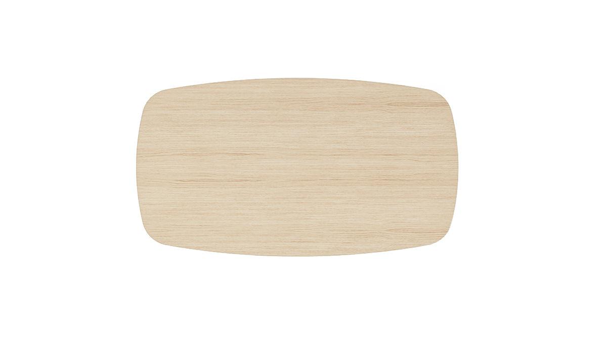 Stół ROOTS lity dąb z metalową podstawą Nobonobo Eye on Design