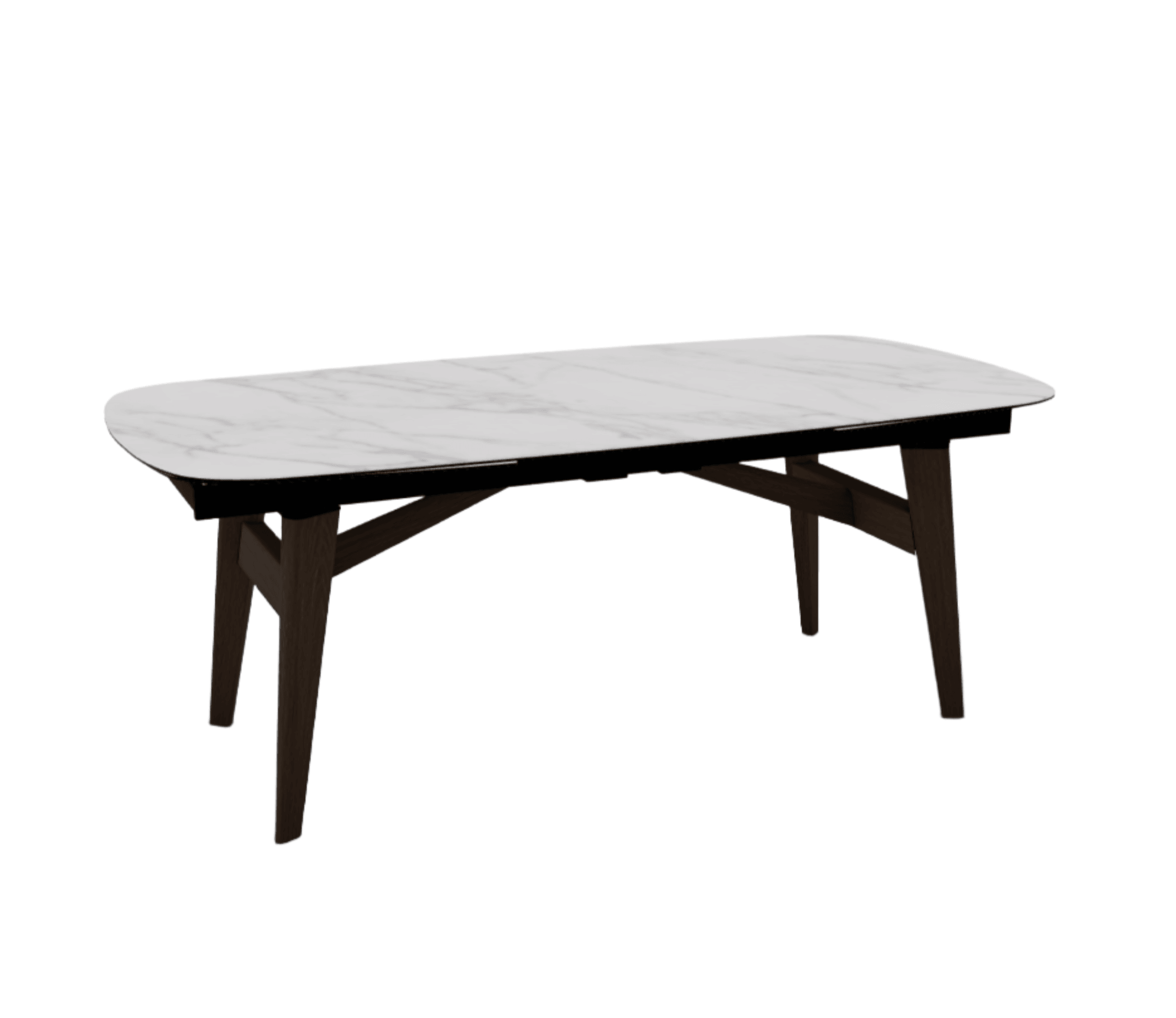 Stół rozkładany ABREY kremowy marmur Calligaris Eye on Design