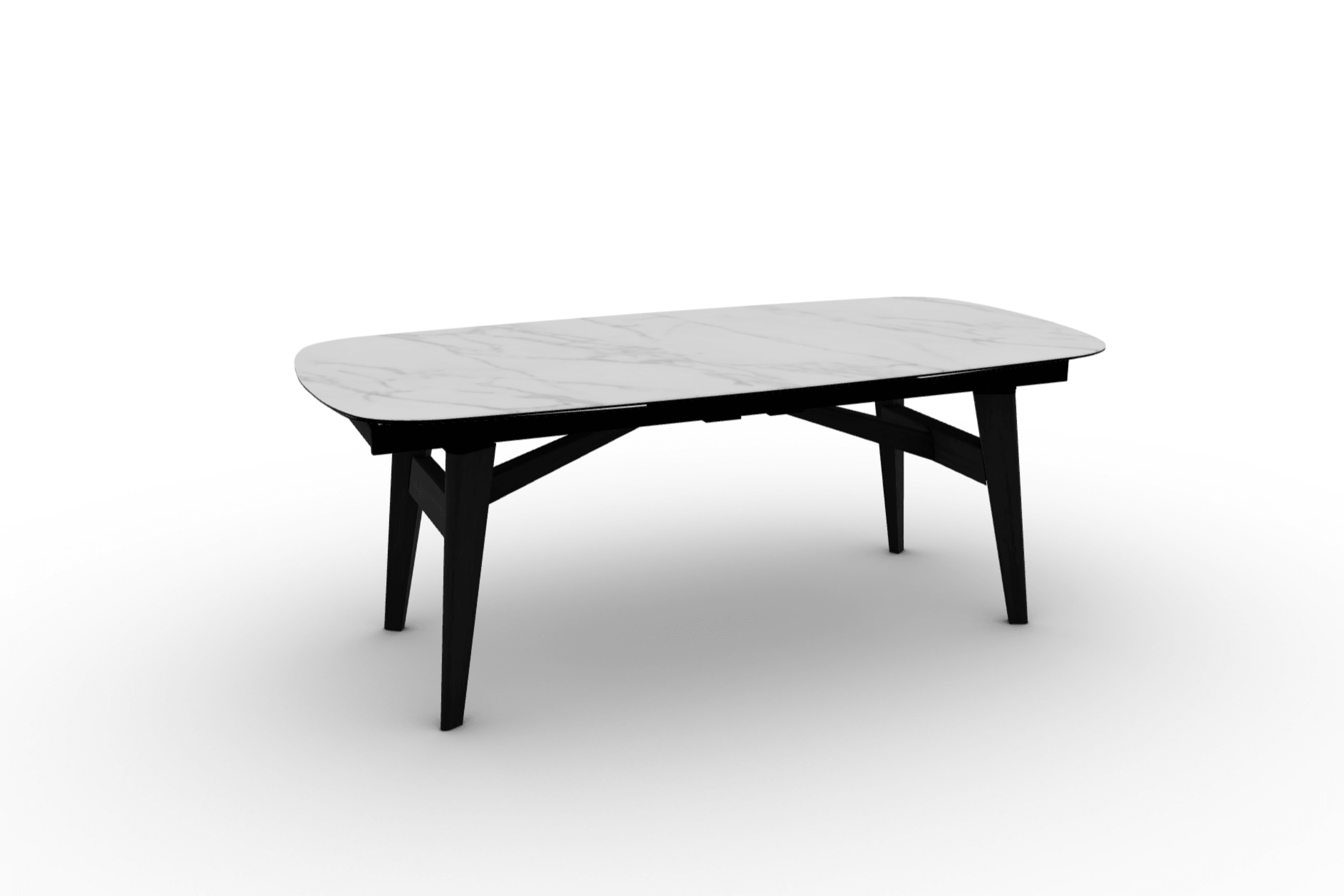 Stół rozkładany ABREY kremowy marmur Calligaris Eye on Design