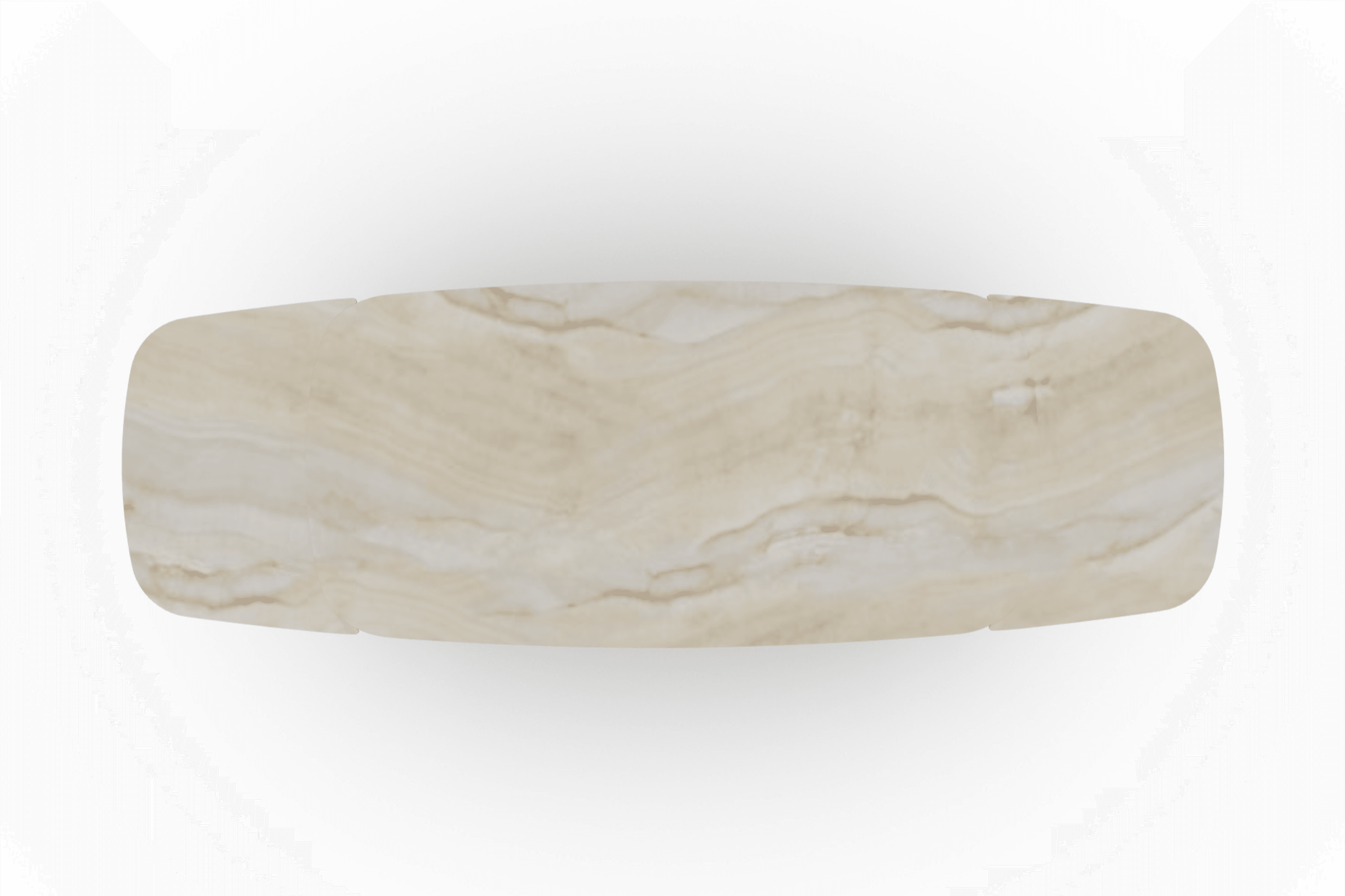 Stół rozkładany ABREY piaskowy marmur Calligaris Eye on Design