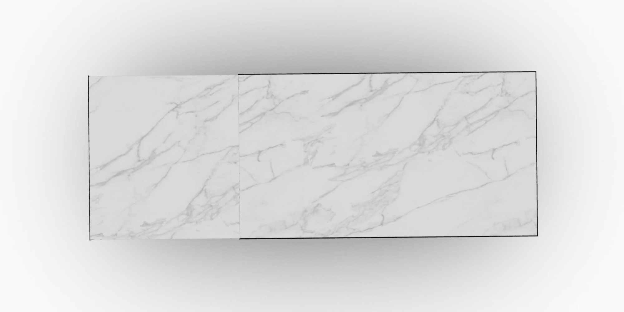 Stół rozkładany APIAN biały marmur Calligaris Eye on Design