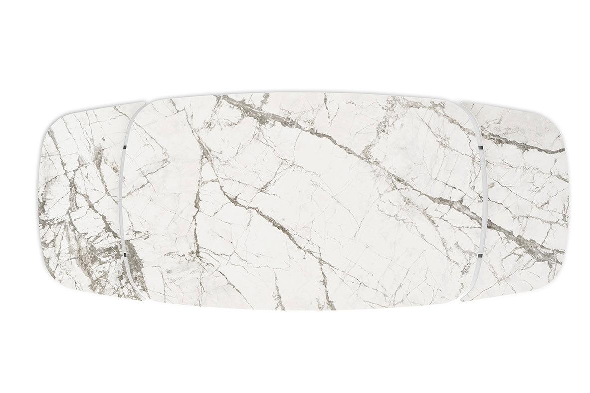 Stół rozkładany CAMEO kremowy marmur Calligaris Eye on Design