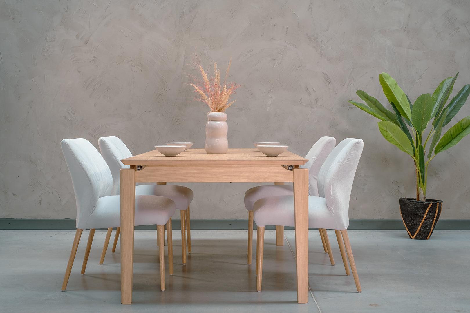 Stół rozkładany CHAMFER lite drewno Selfia Eye on Design