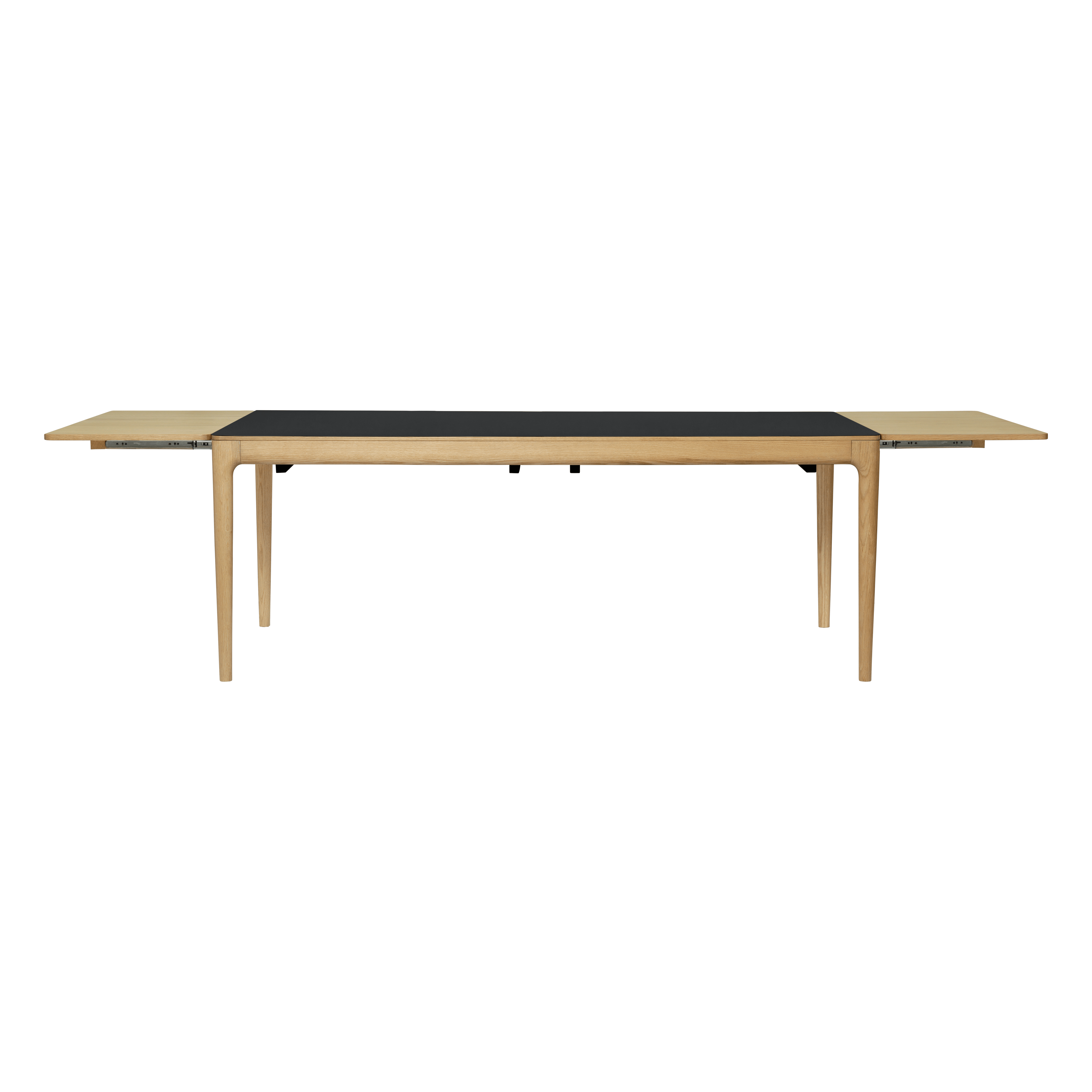Stół rozkładany HEART'N'SOUL dębowy z czarnym blatem UMAGE Eye on Design