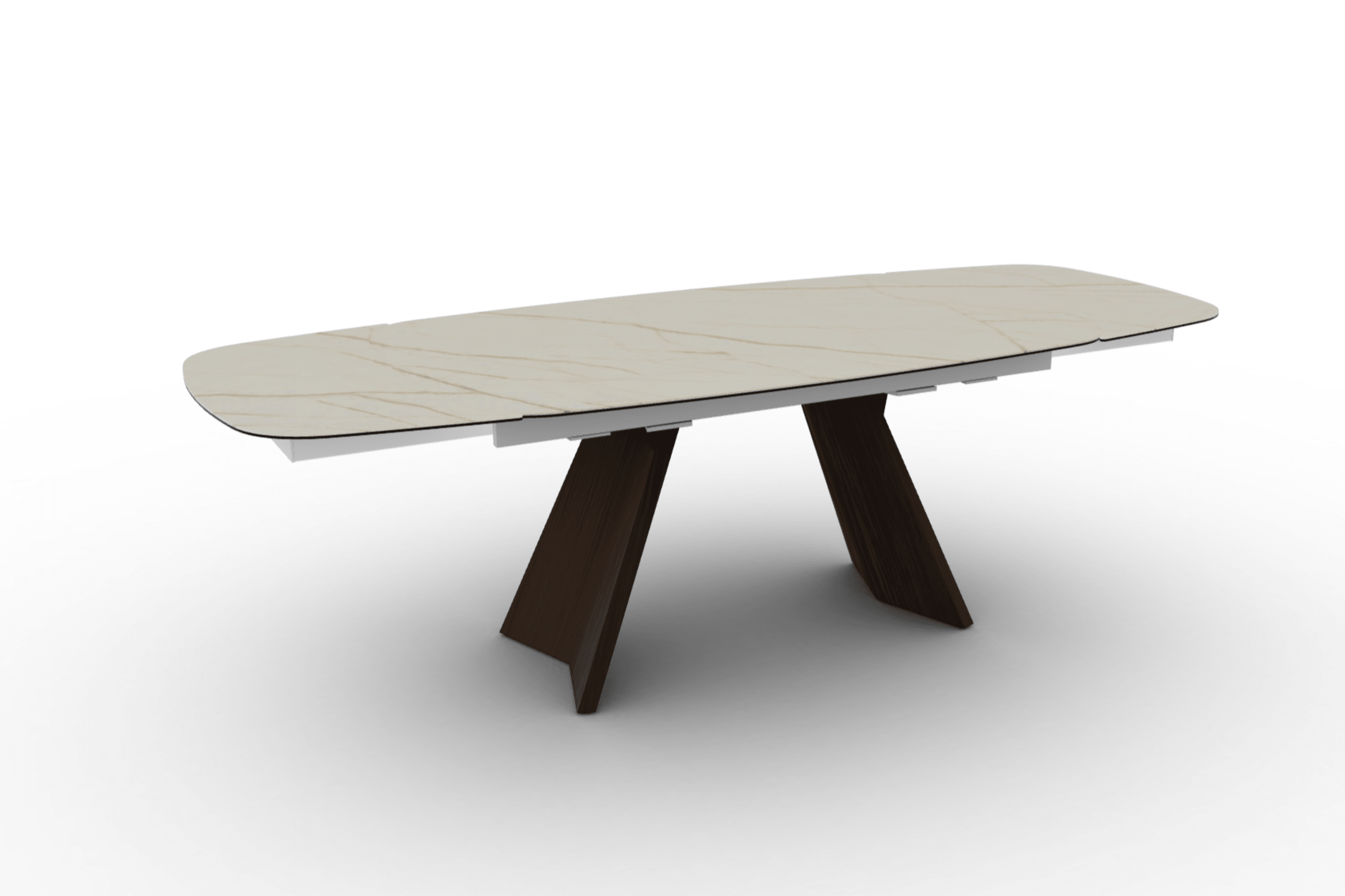 Stół rozkładany ICARO złoty marmur – Calligaris
