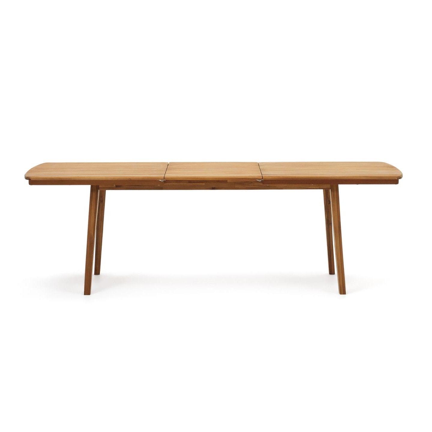 Stół rozkładany ogrodowy THIANNA lite drewno akacjowe La Forma Eye on Design