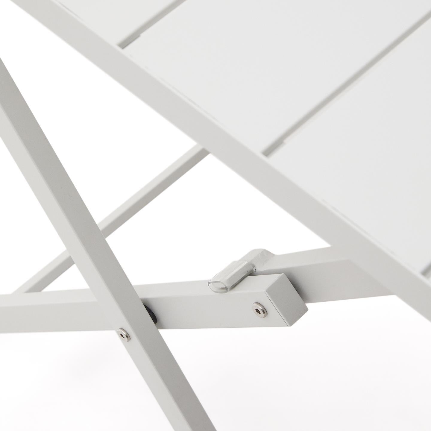 Stół składany kwadratowy TORRETA biały La Forma Eye on Design