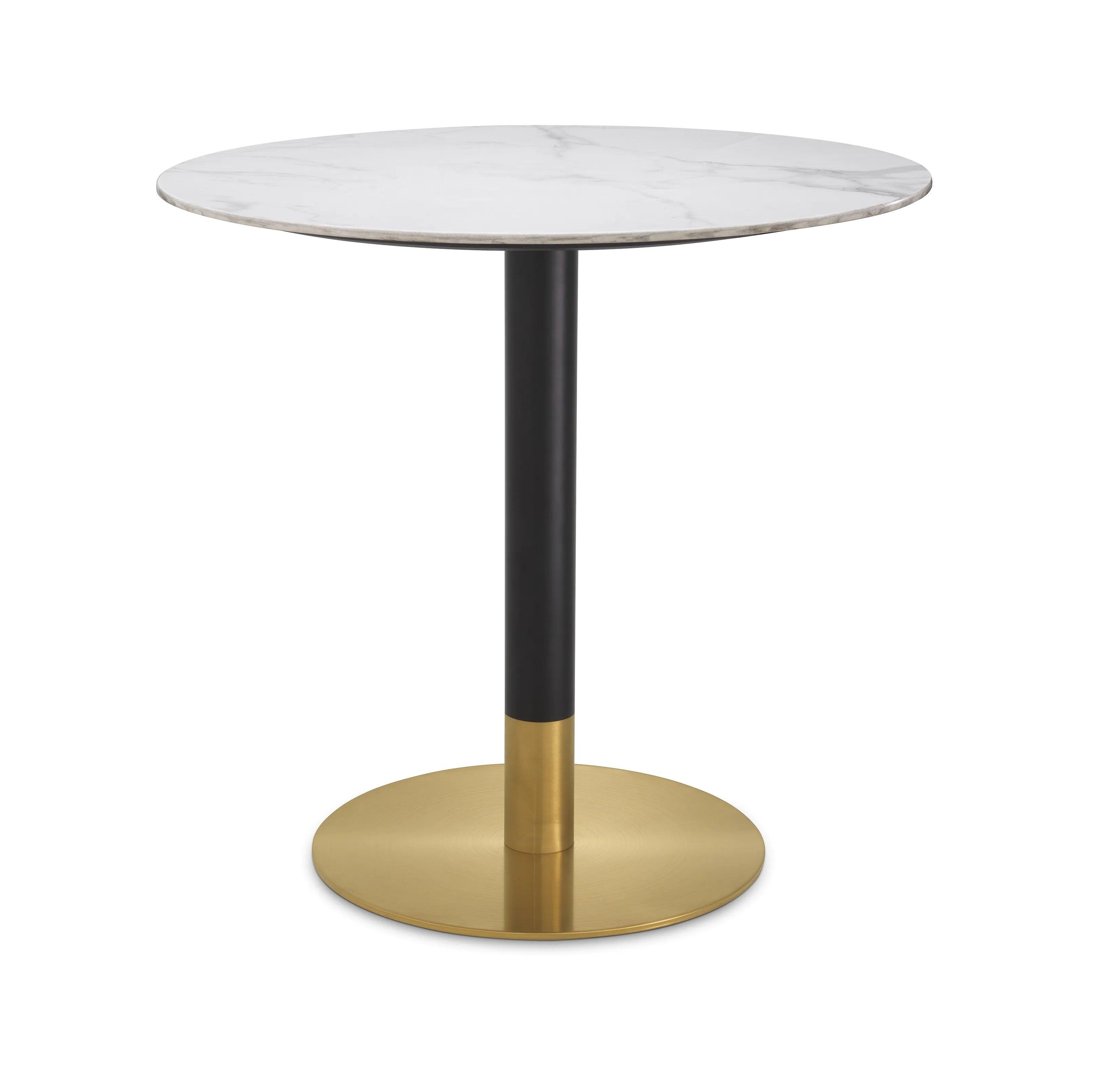 Stół TREVOR biały z czarną podstawą Eichholtz Eye on Design