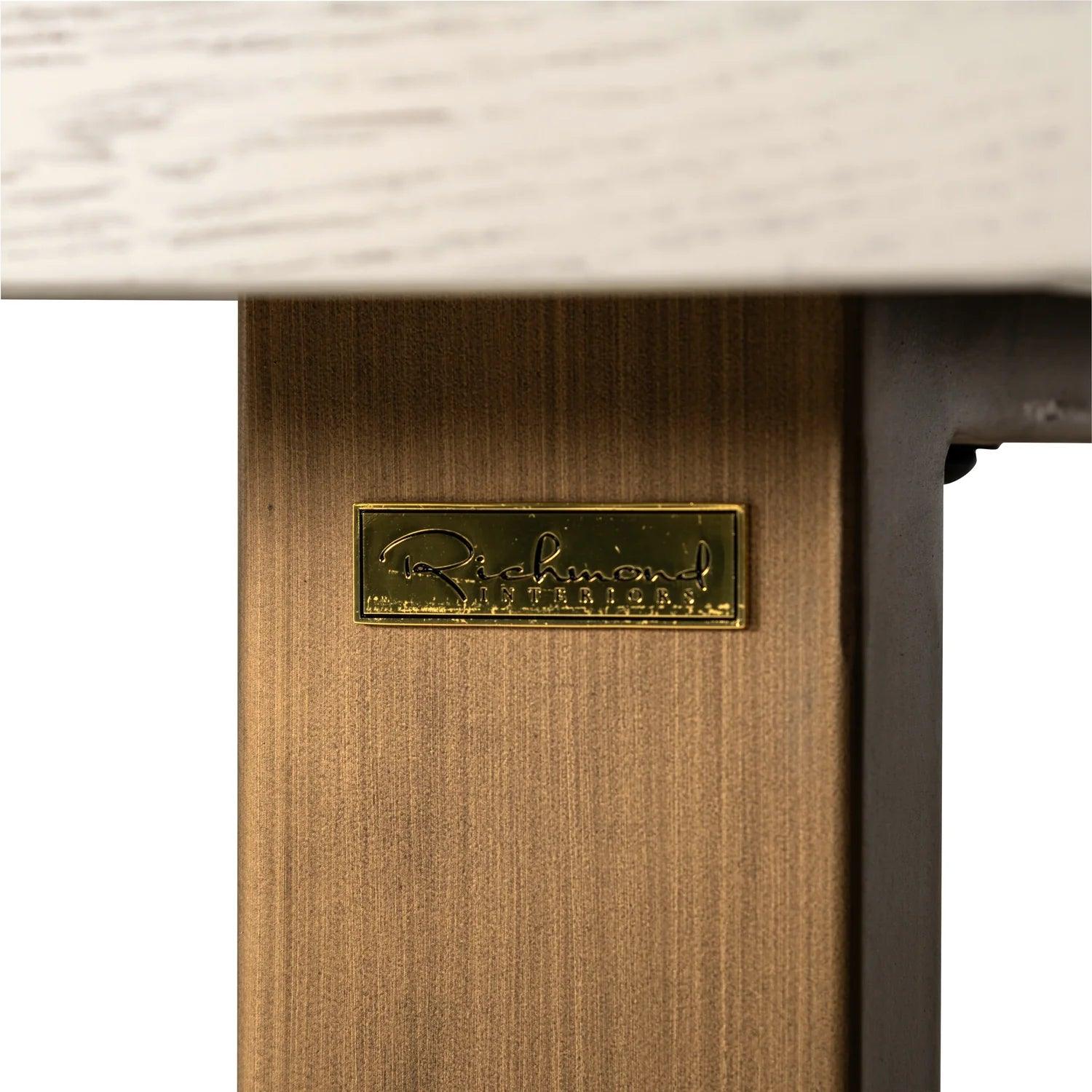 Stół WHITEBONE mosiężny Richmond Interiors Eye on Design