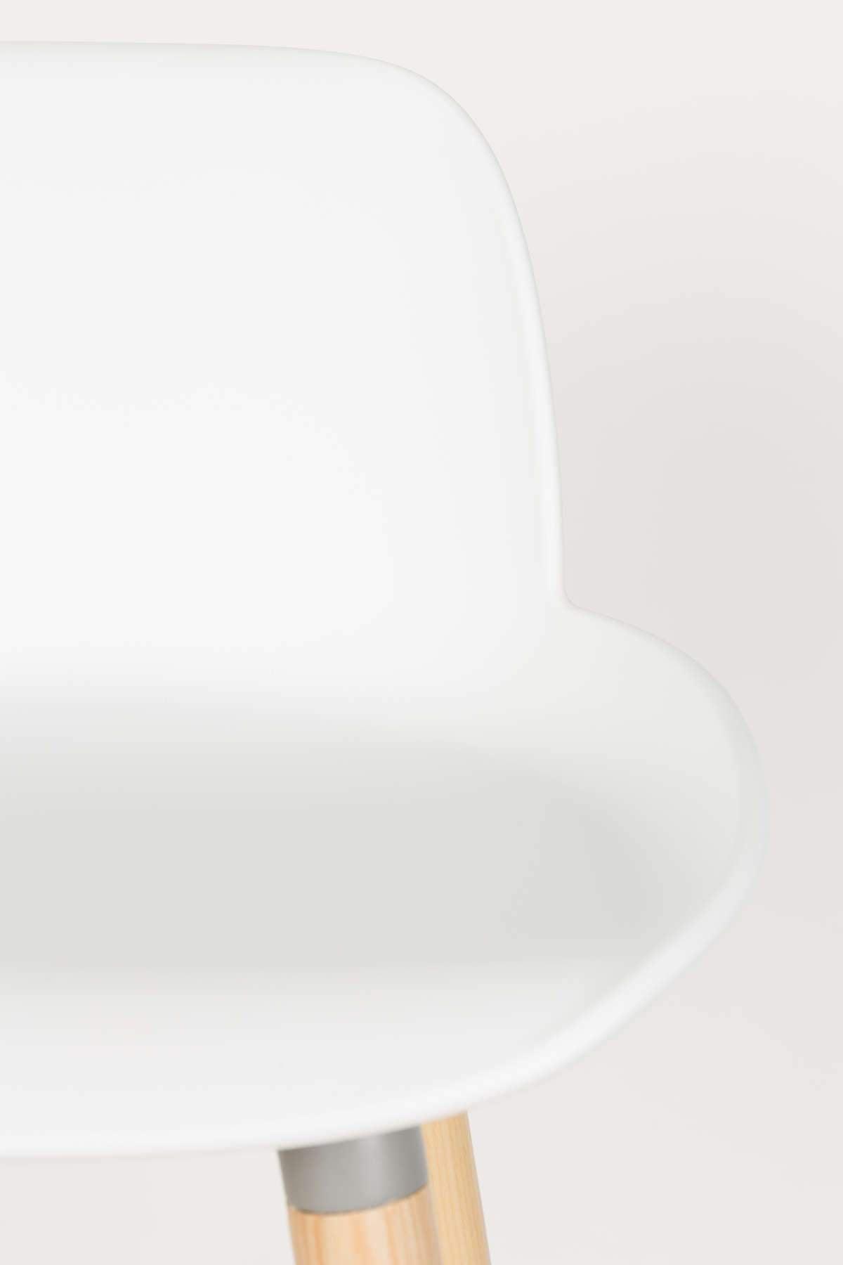 Stołek barowy ALBERT KUIP biały Zuiver Eye on Design