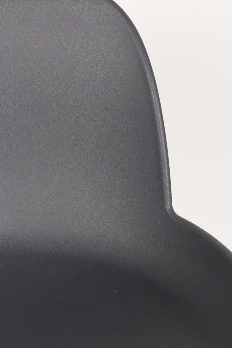 Stołek barowy niski ALBERT KUIP ciemnoszary Zuiver Eye on Design