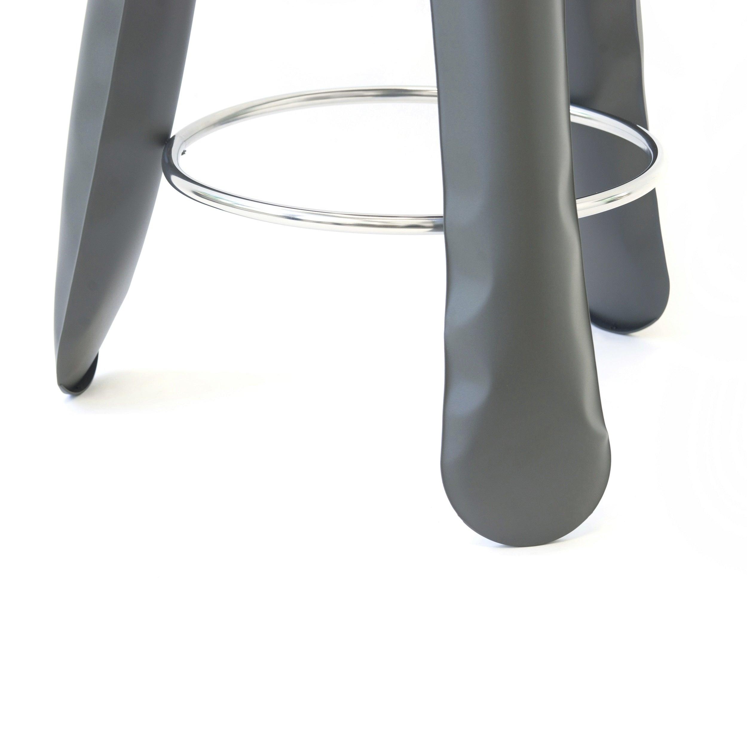 Stołek barowy PLOPP szary mat Zieta Studio Eye on Design