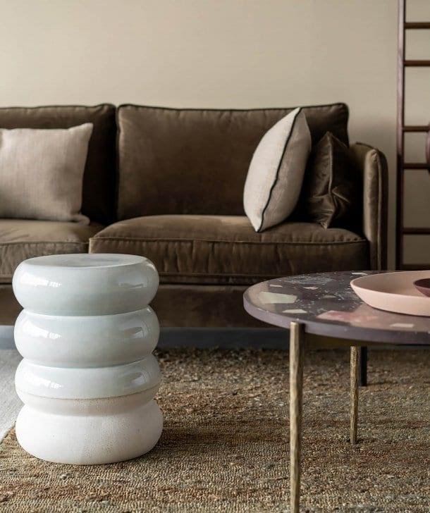 Stołek CHUBBY biały Pols Potten Eye on Design