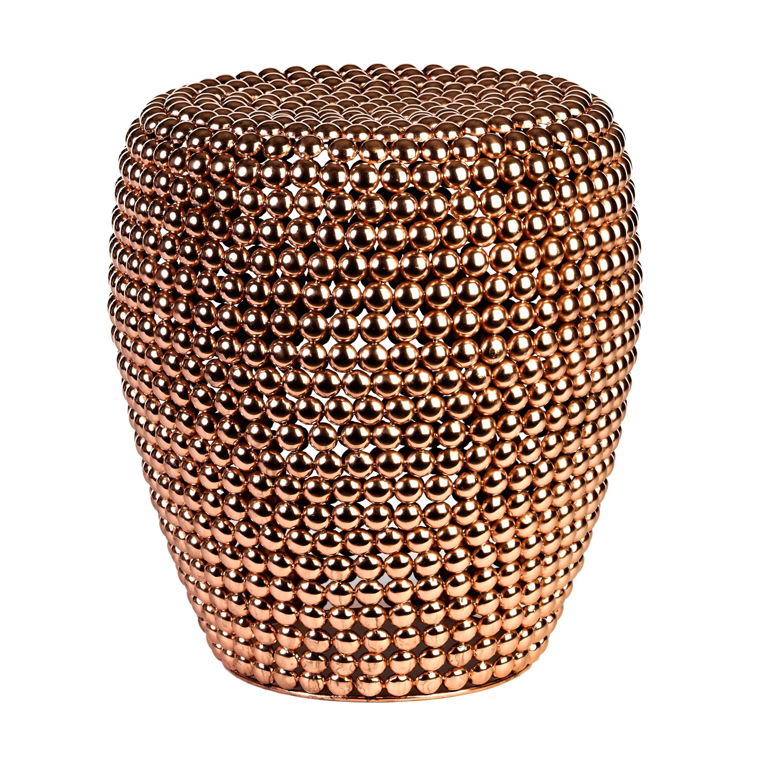 Stołek DOT miedziany Pols Potten Eye on Design