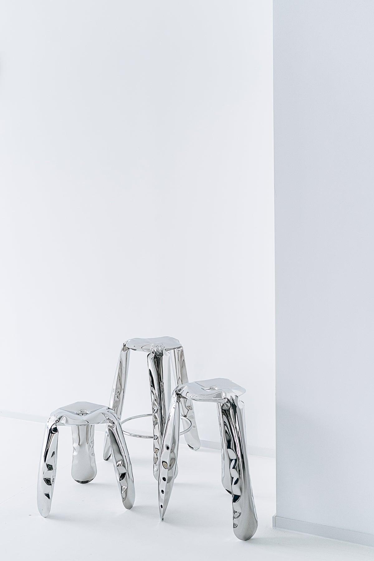 Stołek PLOPP inox Zieta Studio Eye on Design